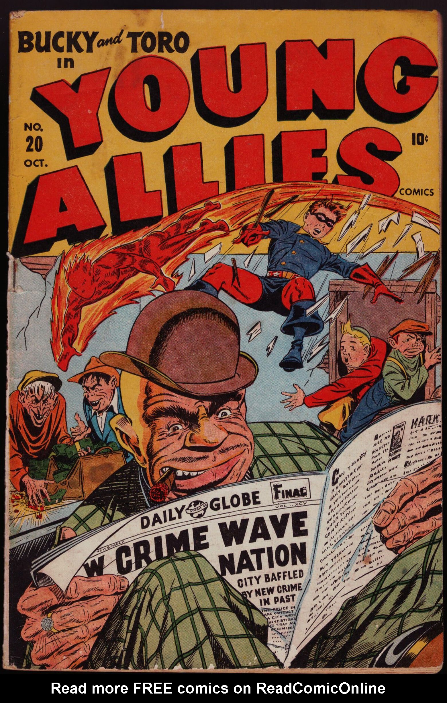 Read online Young Allies Comics comic -  Issue #20 - 1