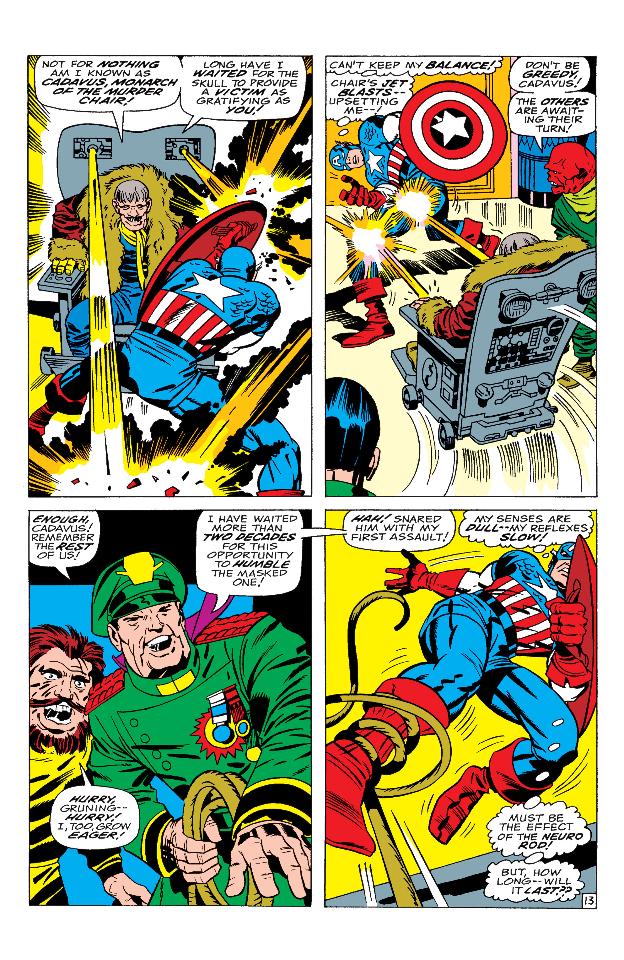 Read online Marvel Masterworks: Captain America comic -  Issue # TPB 3 (Part 1) - 82