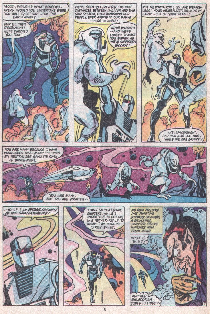 Read online ROM (1979) comic -  Issue #19 - 6