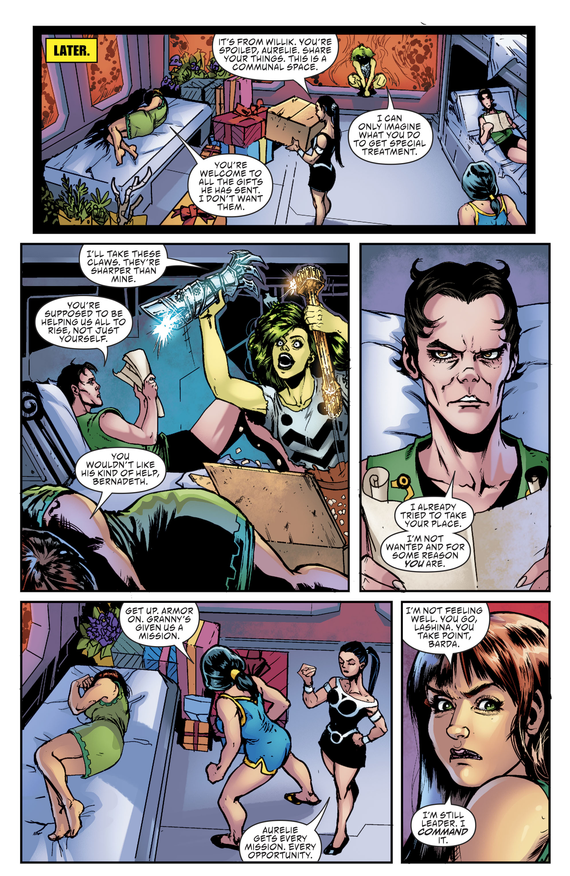 Read online Female Furies comic -  Issue #2 - 7