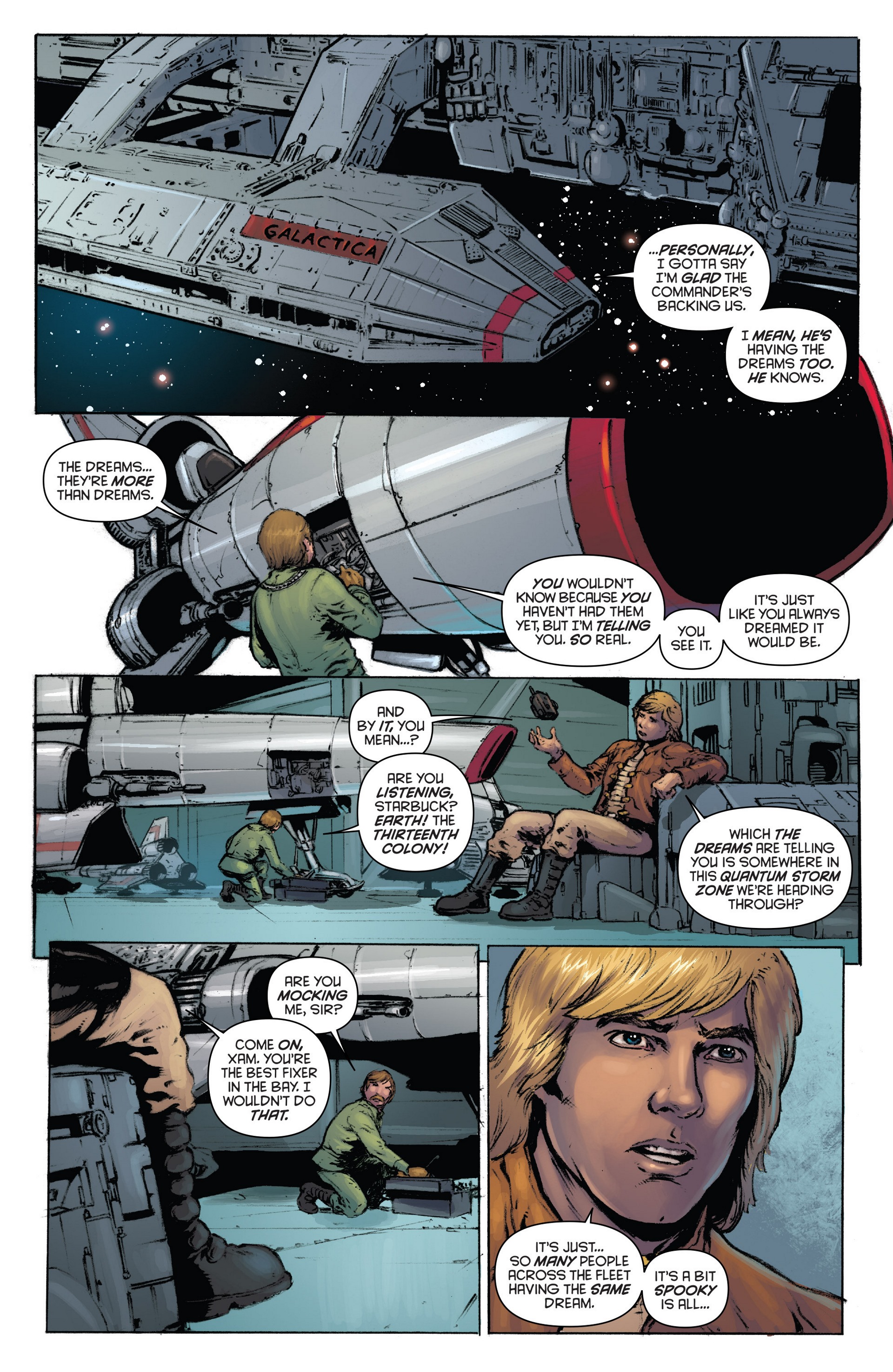 Classic Battlestar Galactica (2013) 8 Page 2