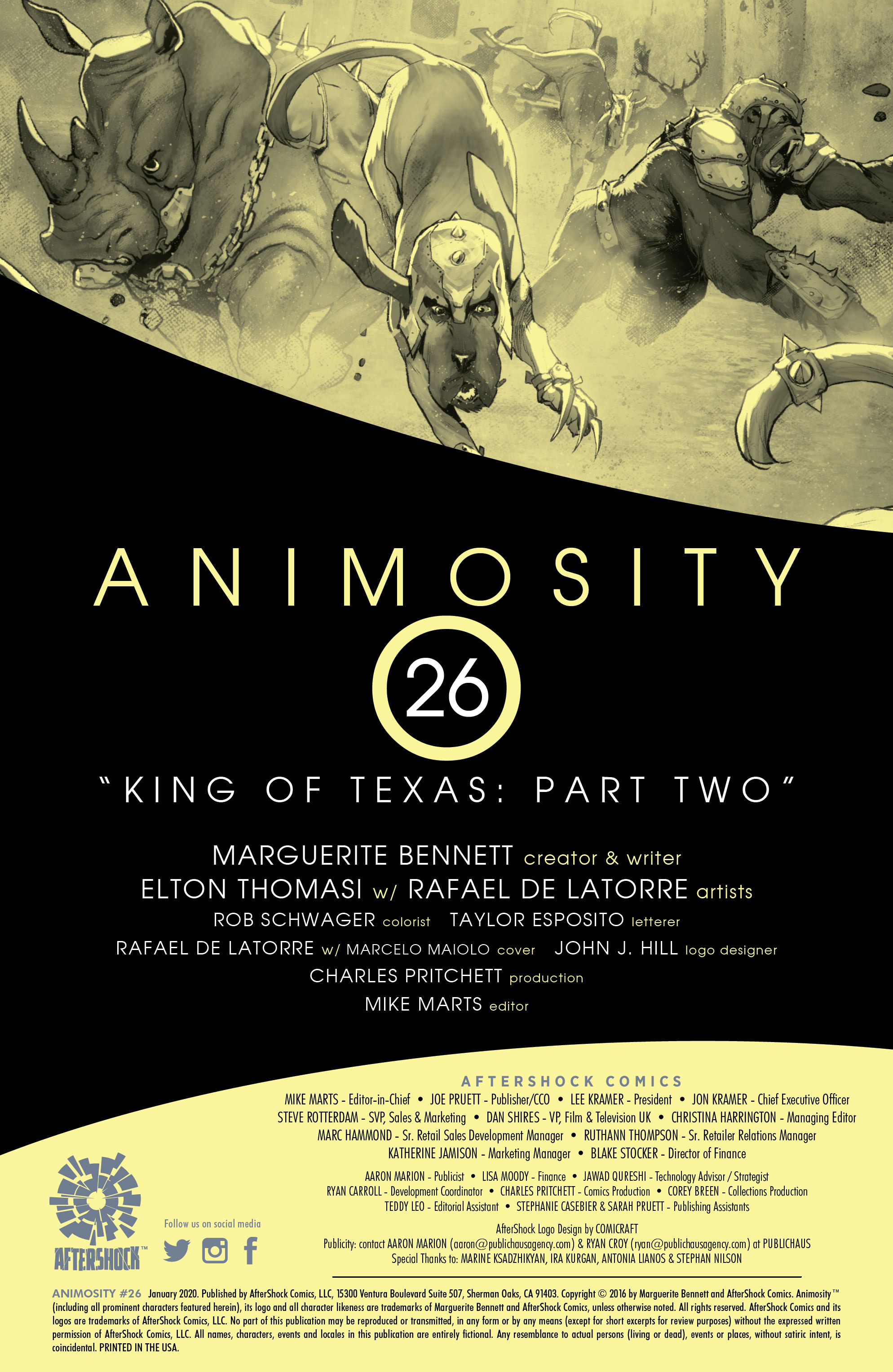 Read online Animosity comic -  Issue #26 - 2