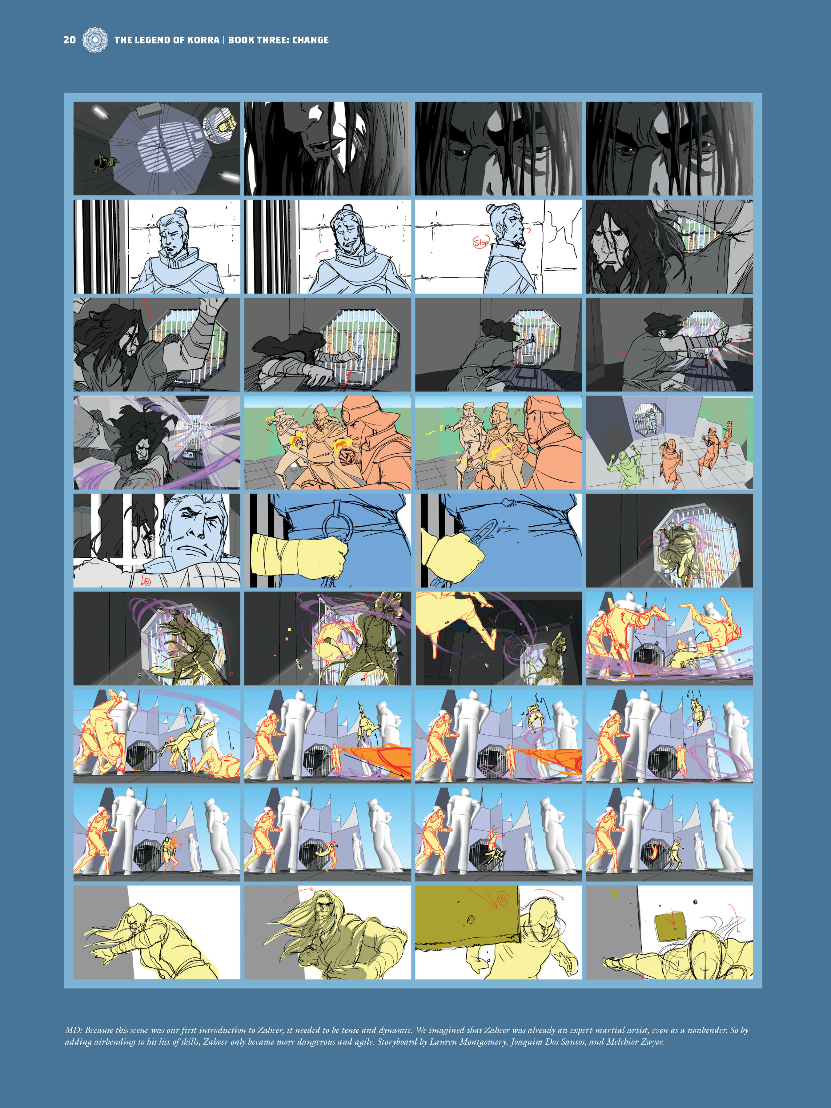 Read online The Legend of Korra: The Art of the Animated Series comic -  Issue # TPB 3 - 21