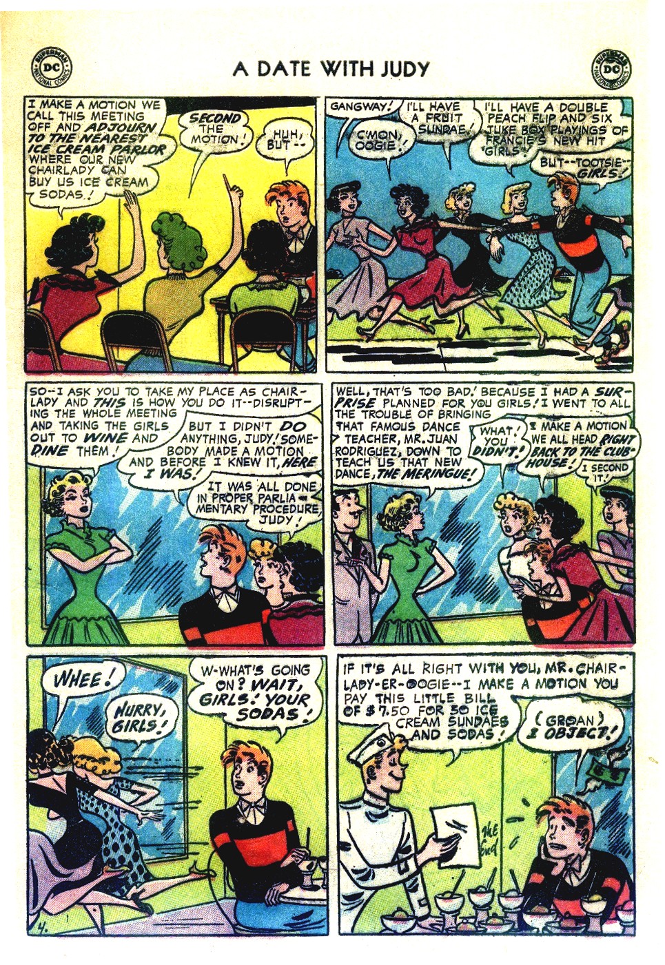 Read online A Date with Judy comic -  Issue #54 - 27