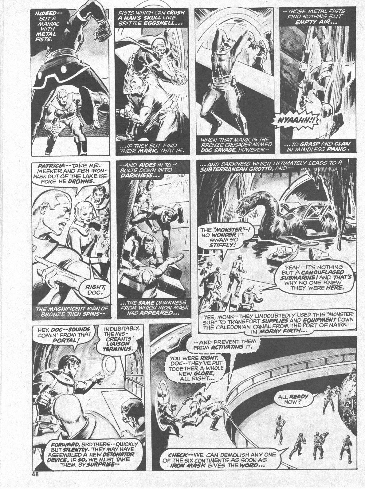 Read online Doc Savage (1975) comic -  Issue #5 - 48