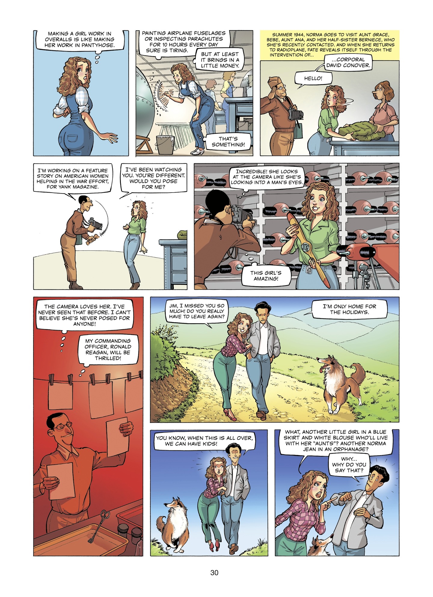 Read online The Stars of History: Marilyn Monroe comic -  Issue # TPB - 30