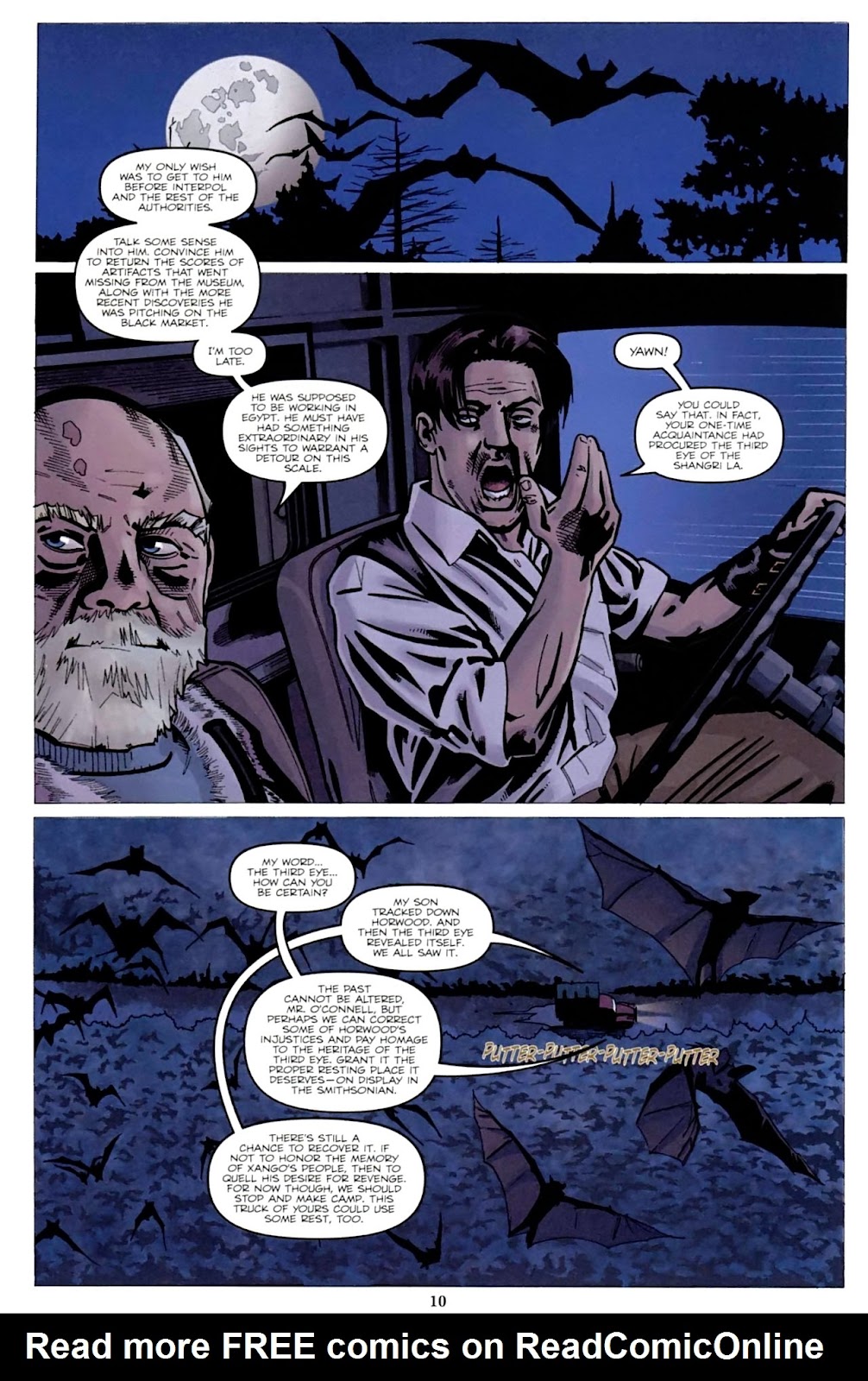 The Mummy: The Rise and Fall of Xango's Ax issue 3 - Page 12