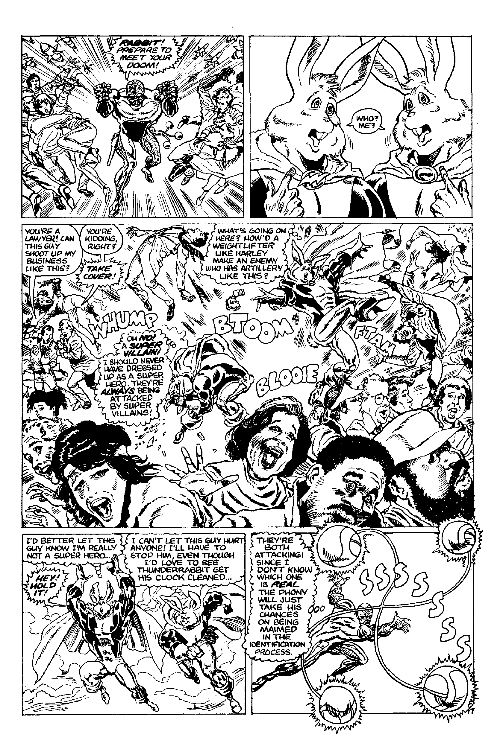 Read online Thunderbunny comic -  Issue #6 - 19