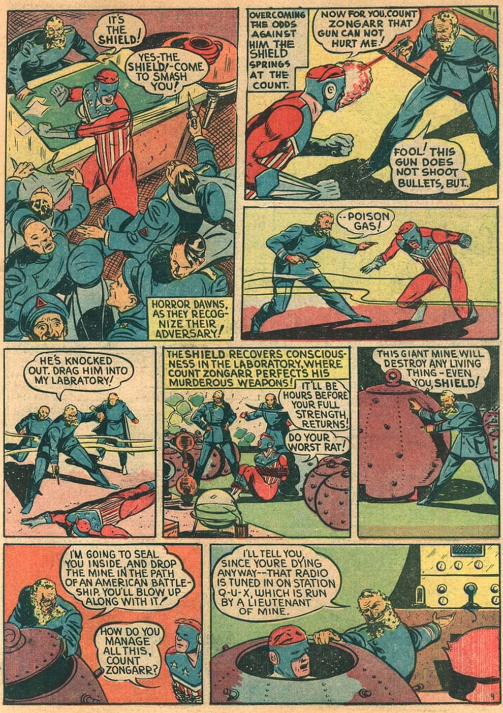 Read online Pep Comics comic -  Issue #3 - 11