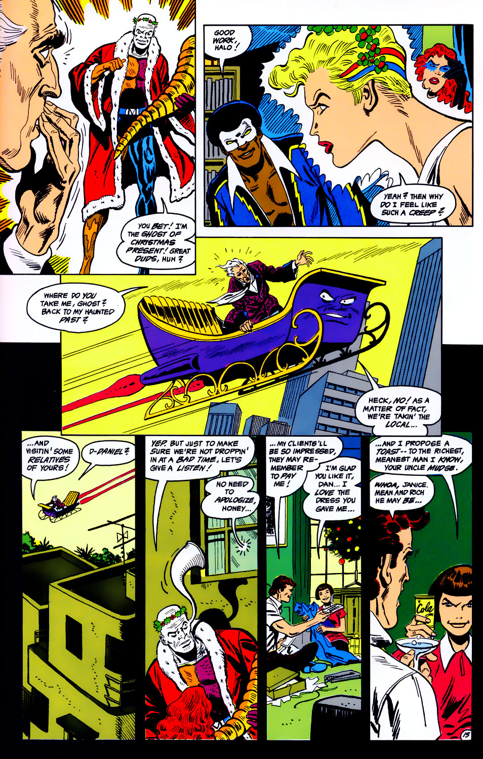 Read online The Outsiders (1985) comic -  Issue #5 - 16