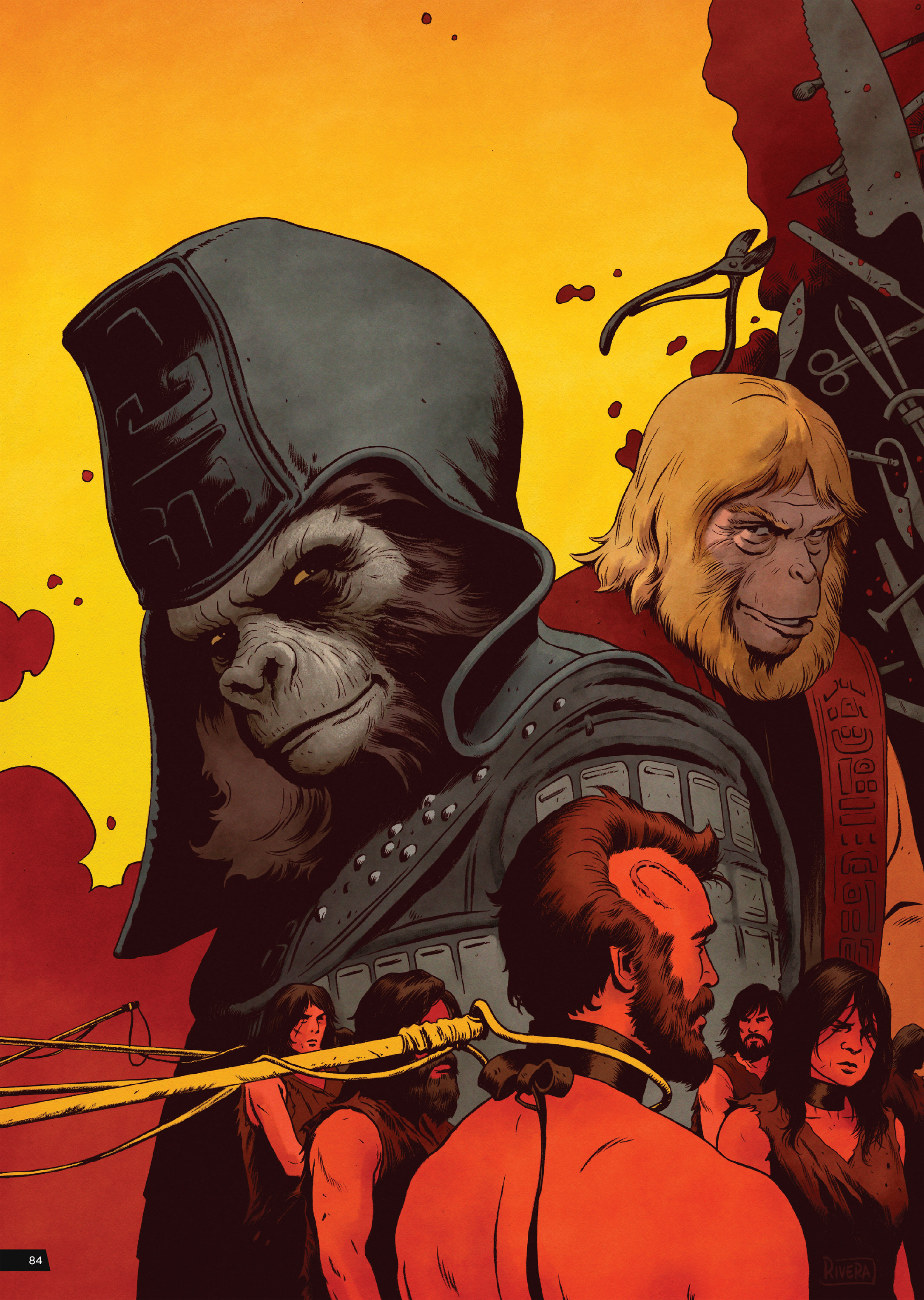 Read online Planet of the Apes Artist Tribute comic -  Issue # TPB - 84