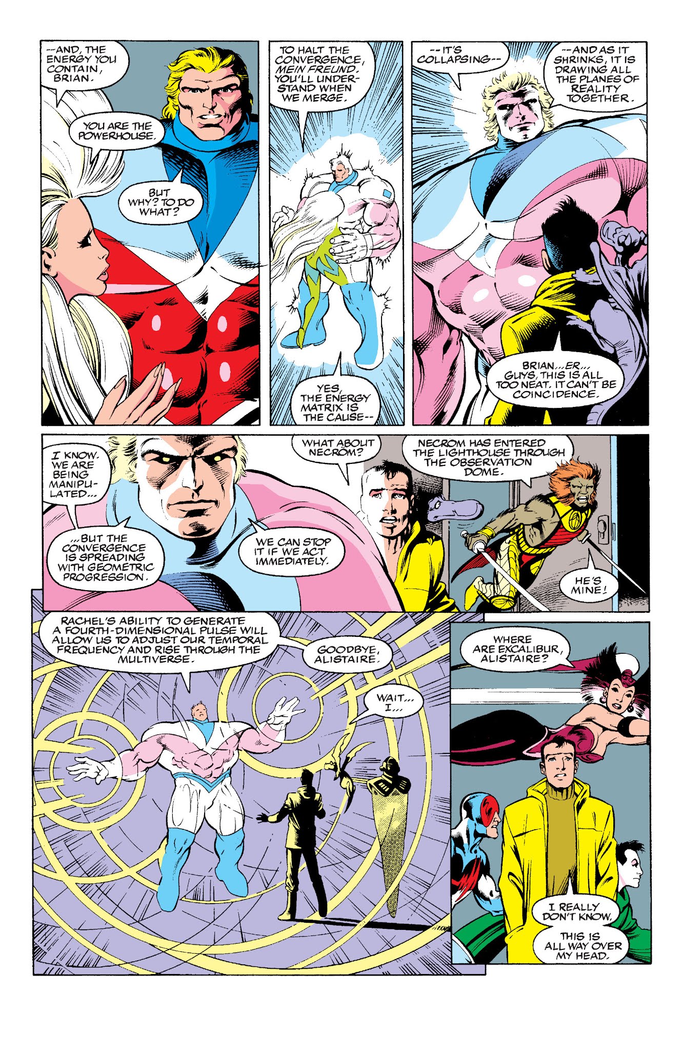 Read online Excalibur Visionaries: Alan Davis comic -  Issue # TPB 1 (Part 2) - 99
