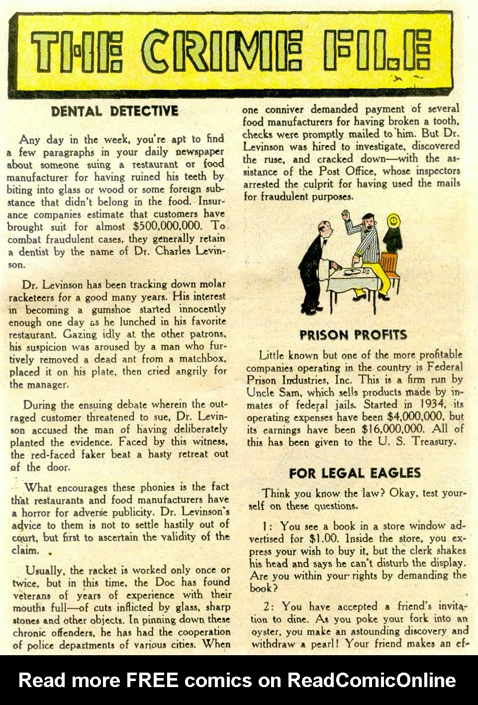 Read online Mr. District Attorney comic -  Issue #19 - 35