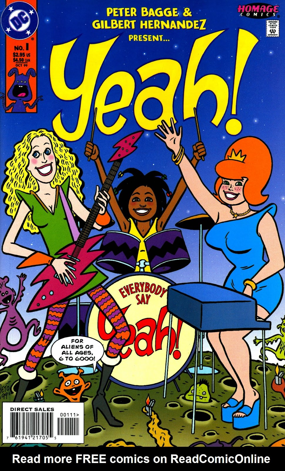Read online Yeah! comic -  Issue #1 - 1