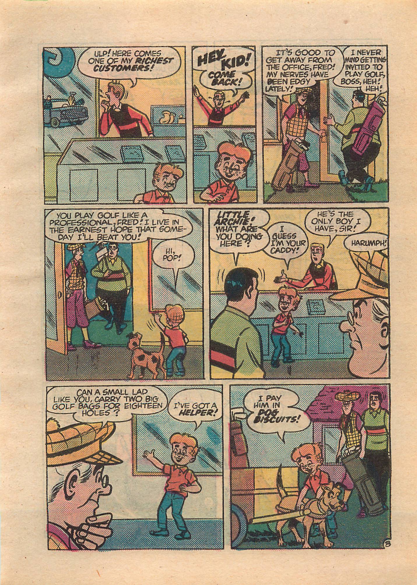 Read online Little Archie Comics Digest Magazine comic -  Issue #7 - 114