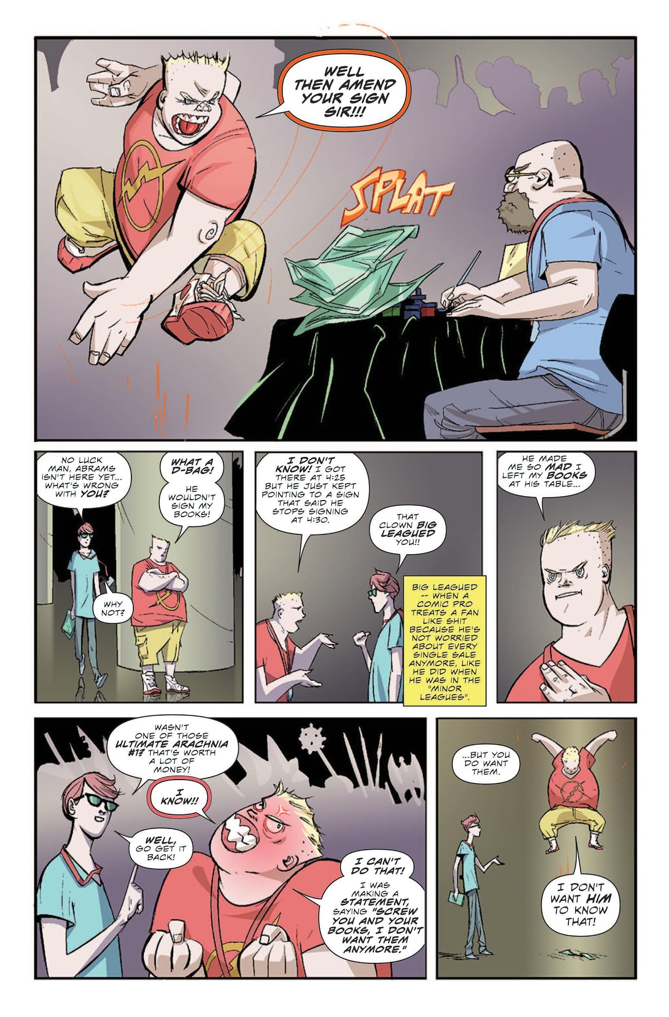 Read online Revenge of the Fanboys! comic -  Issue #1 - 13