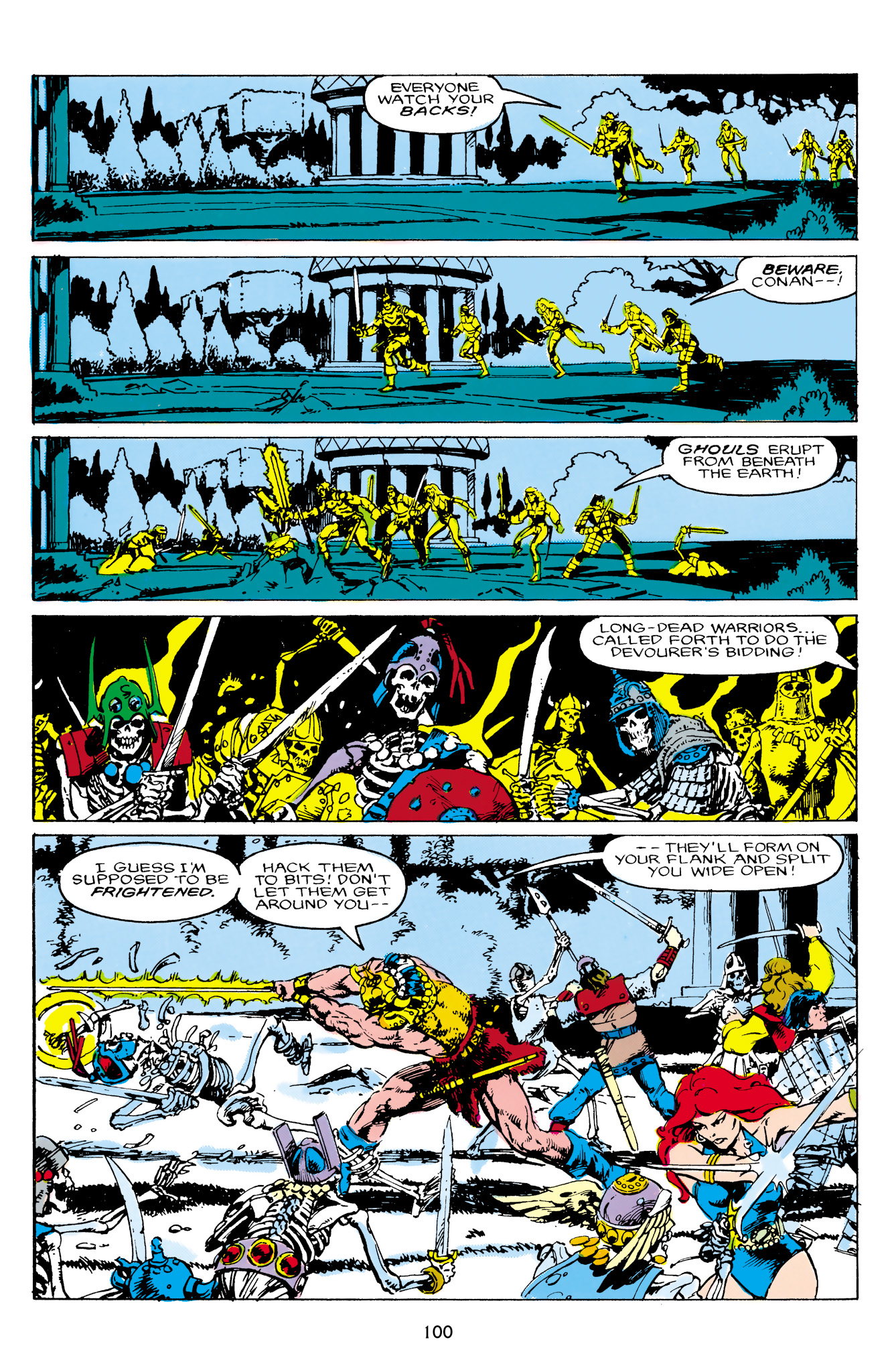 Read online The Chronicles of Conan comic -  Issue # TPB 26 (Part 1) - 100