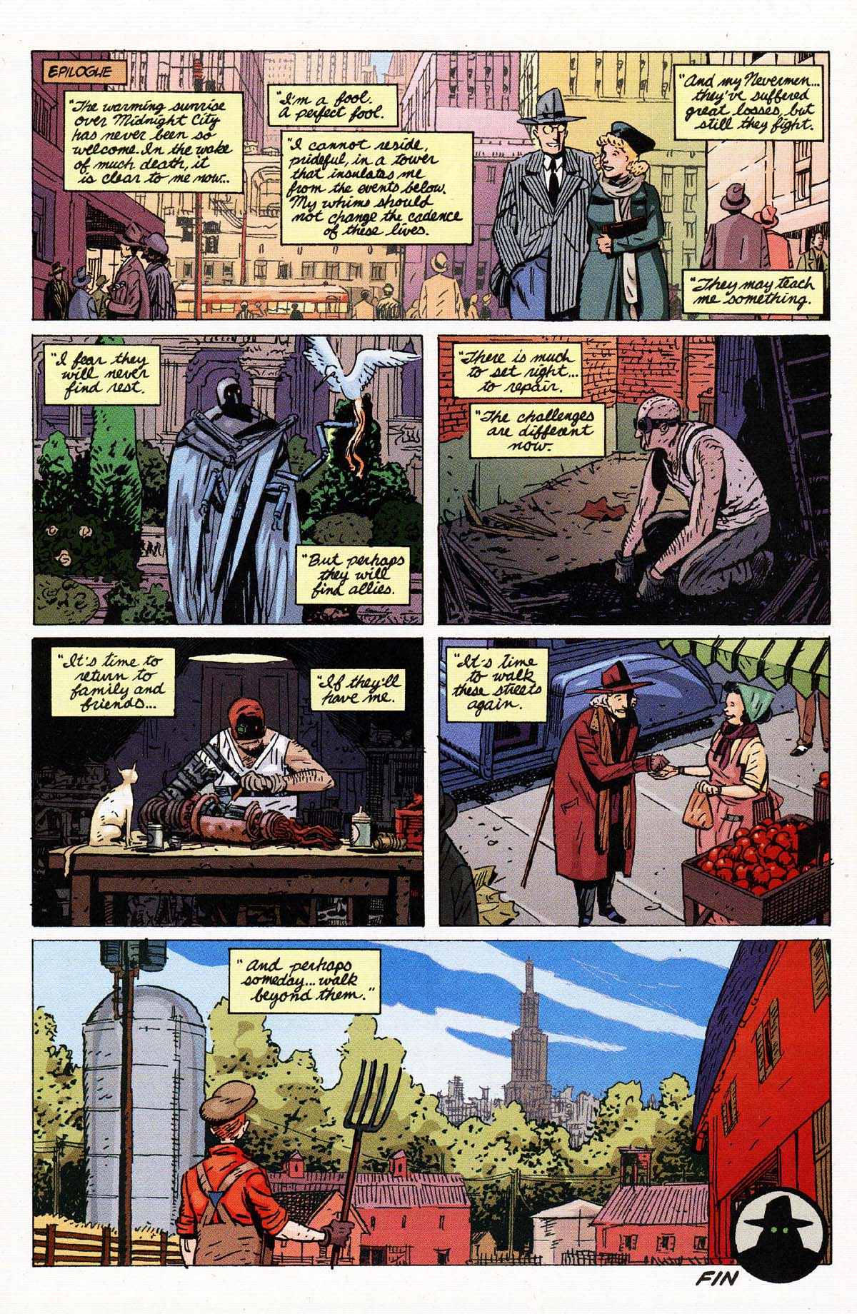 Read online The Nevermen: Streets of Blood comic -  Issue #3 - 24