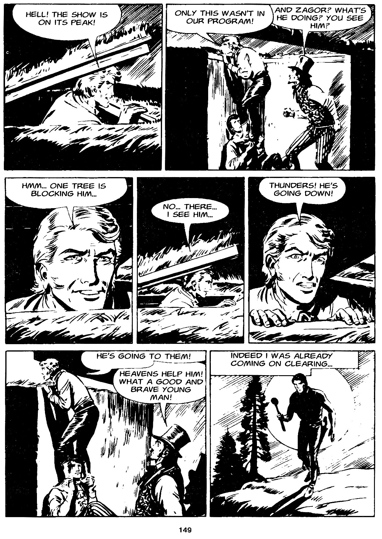 Read online Zenith gigante - Zagor gigante comic -  Issue #1 - 151