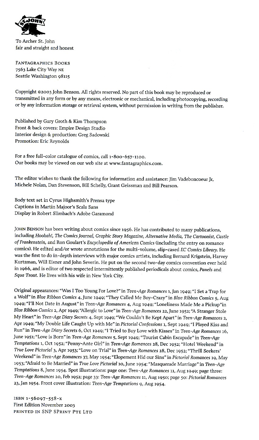 Read online Romance Without Tears comic -  Issue # TPB (Part 1) - 3