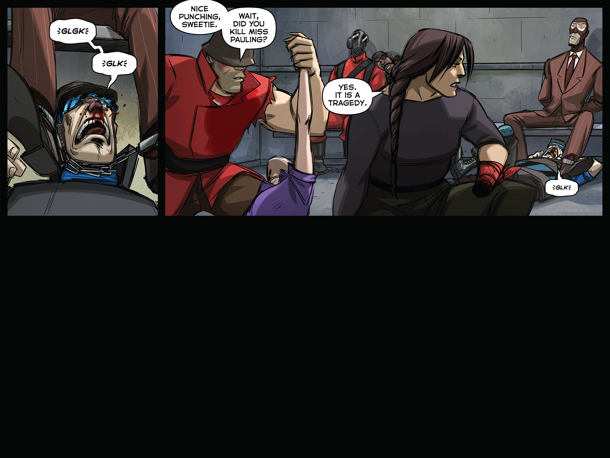 Read online Team Fortress 2 comic -  Issue #5 - 50
