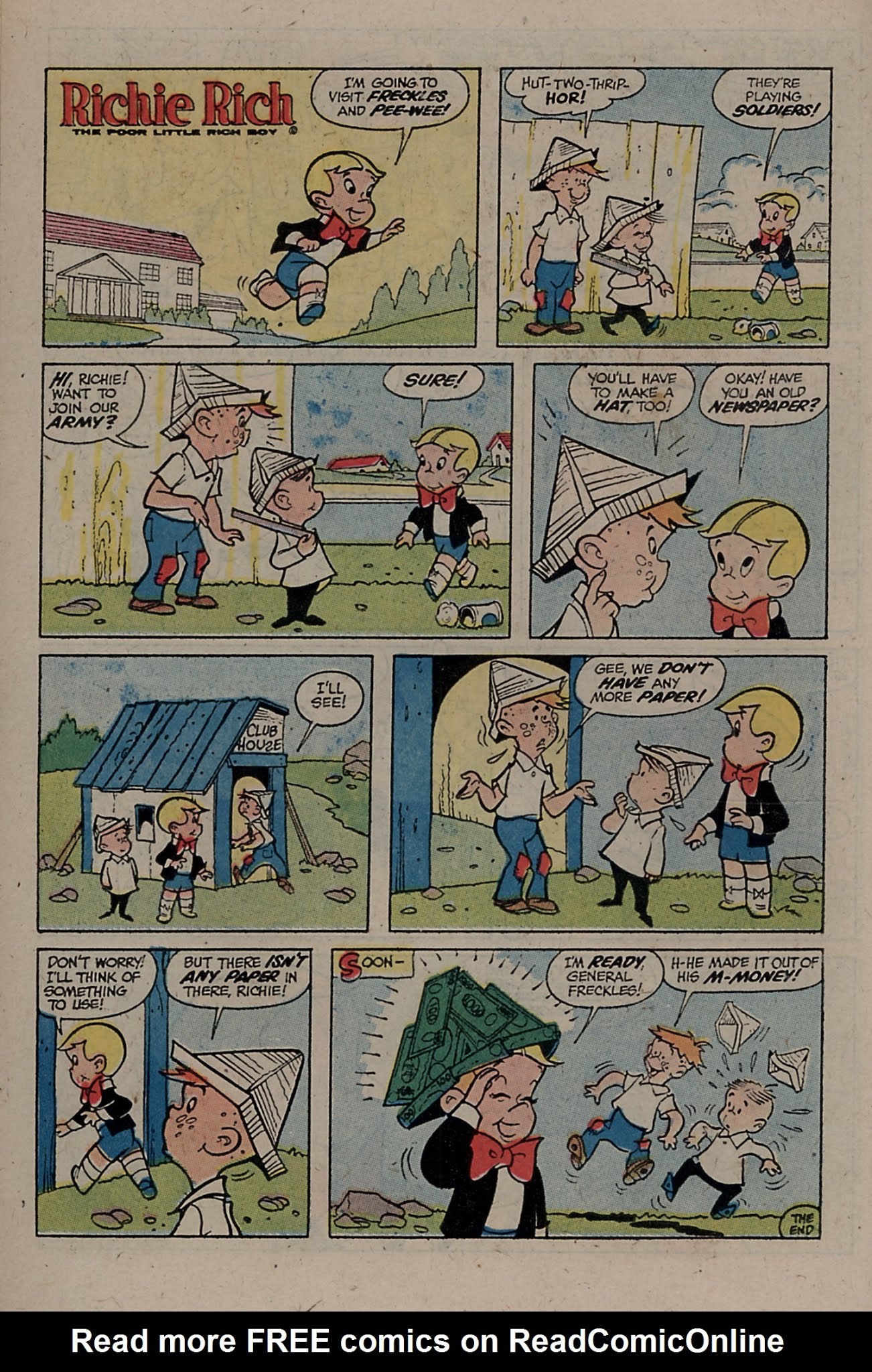 Read online Richie Rich & Dollar the Dog comic -  Issue #5 - 10