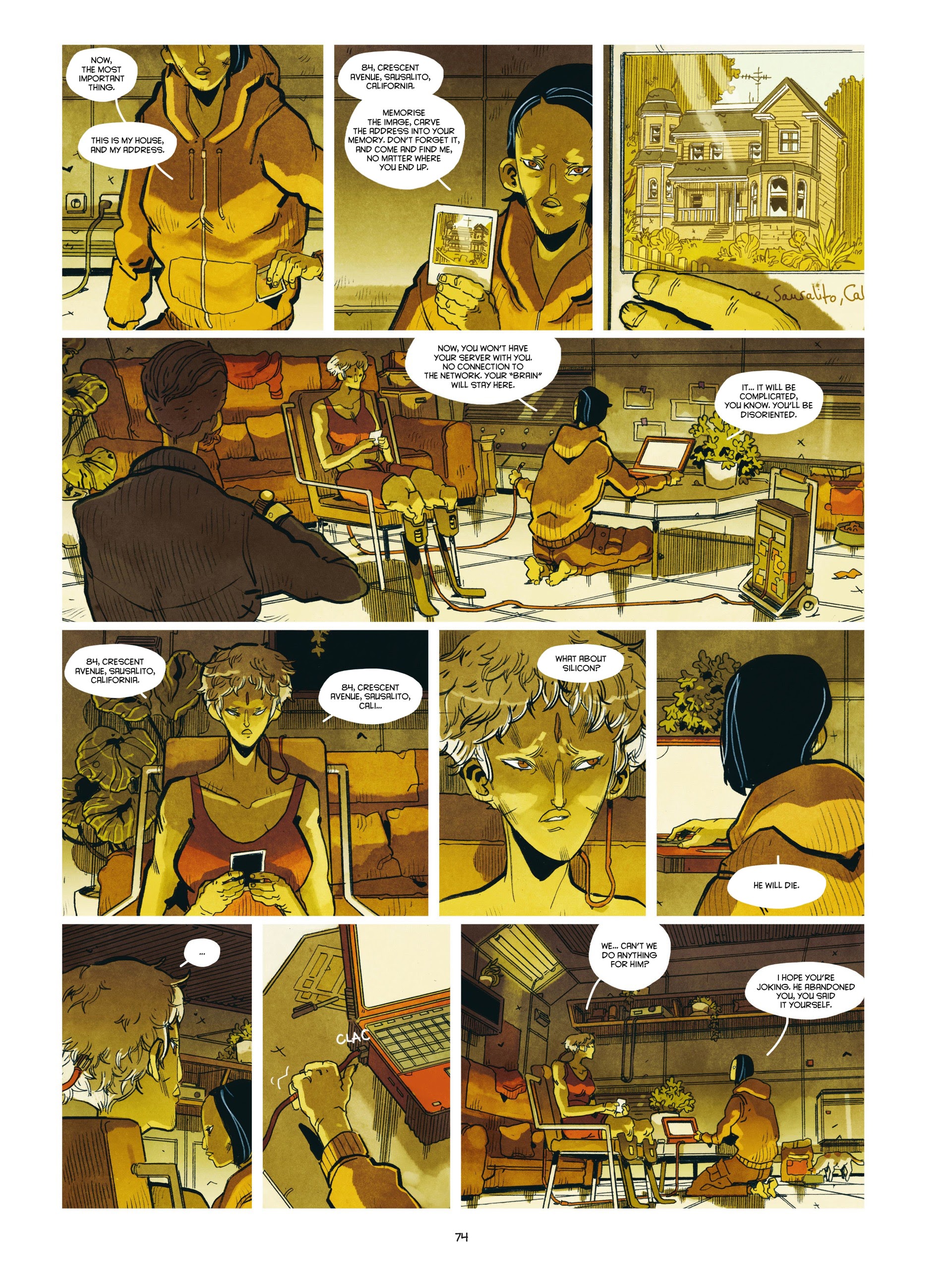 Read online Carbon & Silicon (2020) comic -  Issue # TPB (Part 1) - 73