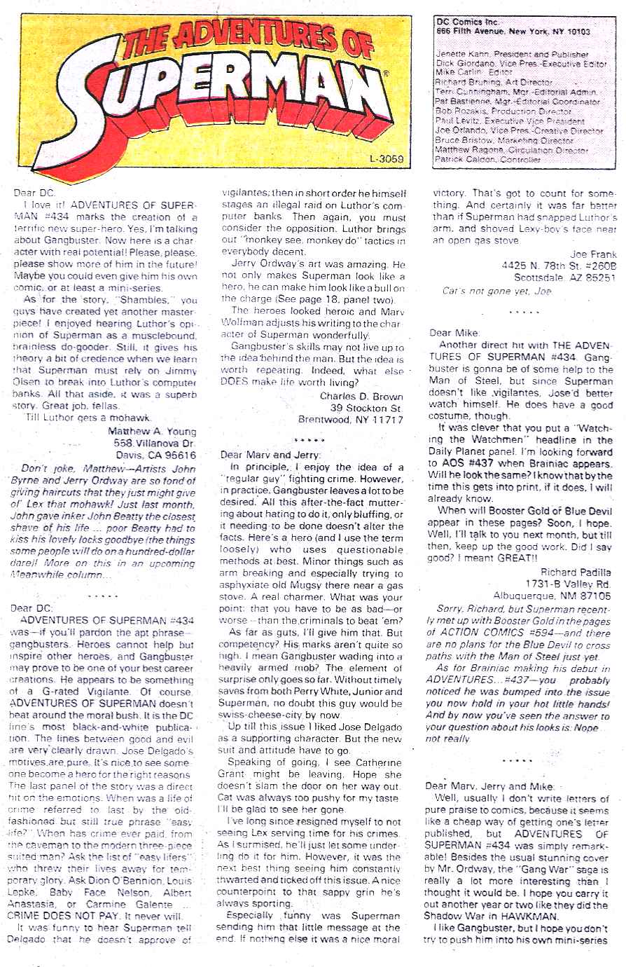 Read online Adventures of Superman (1987) comic -  Issue #438 - 24