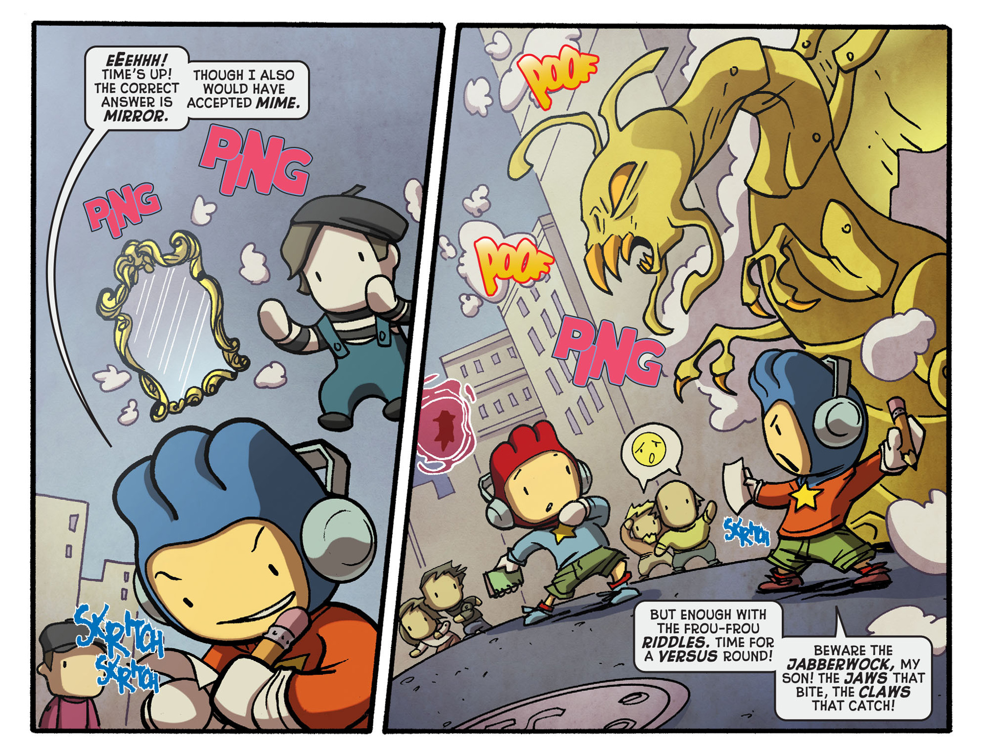Read online Scribblenauts Unmasked: A Crisis of Imagination comic -  Issue #1 - 17