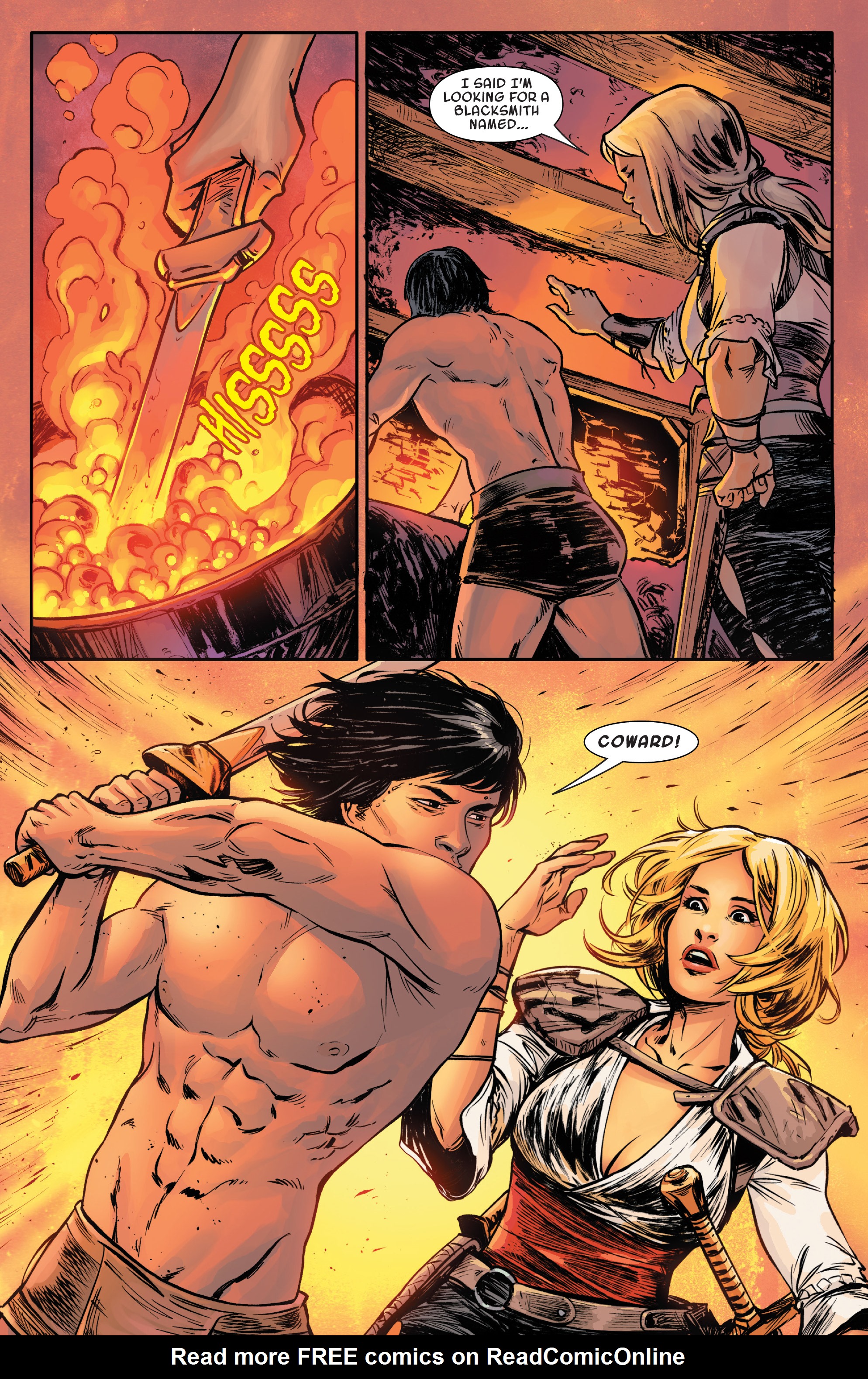 Read online Age of Conan: Valeria comic -  Issue #1 - 16