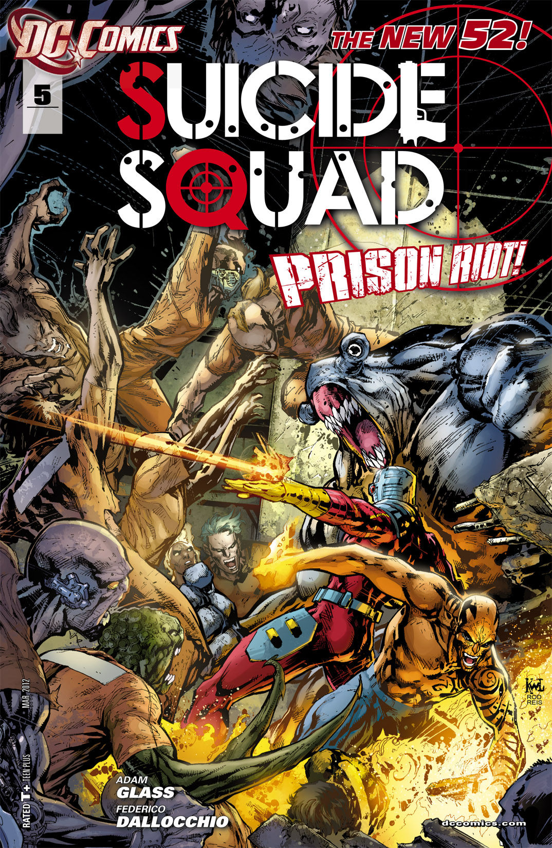 Read online Suicide Squad (2011) comic -  Issue #5 - 1