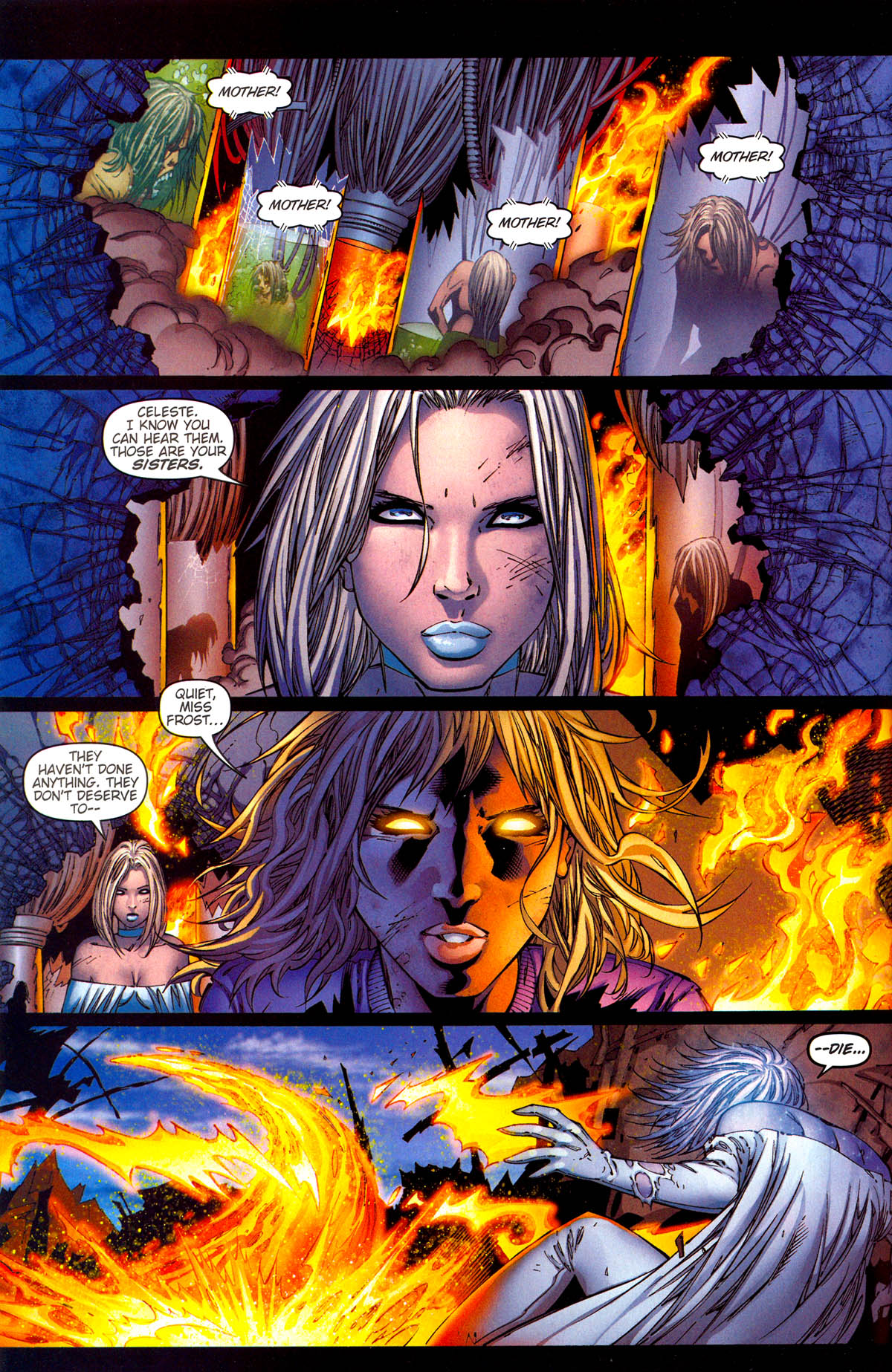 Read online X-Men: Phoenix - Warsong comic -  Issue #4 - 4