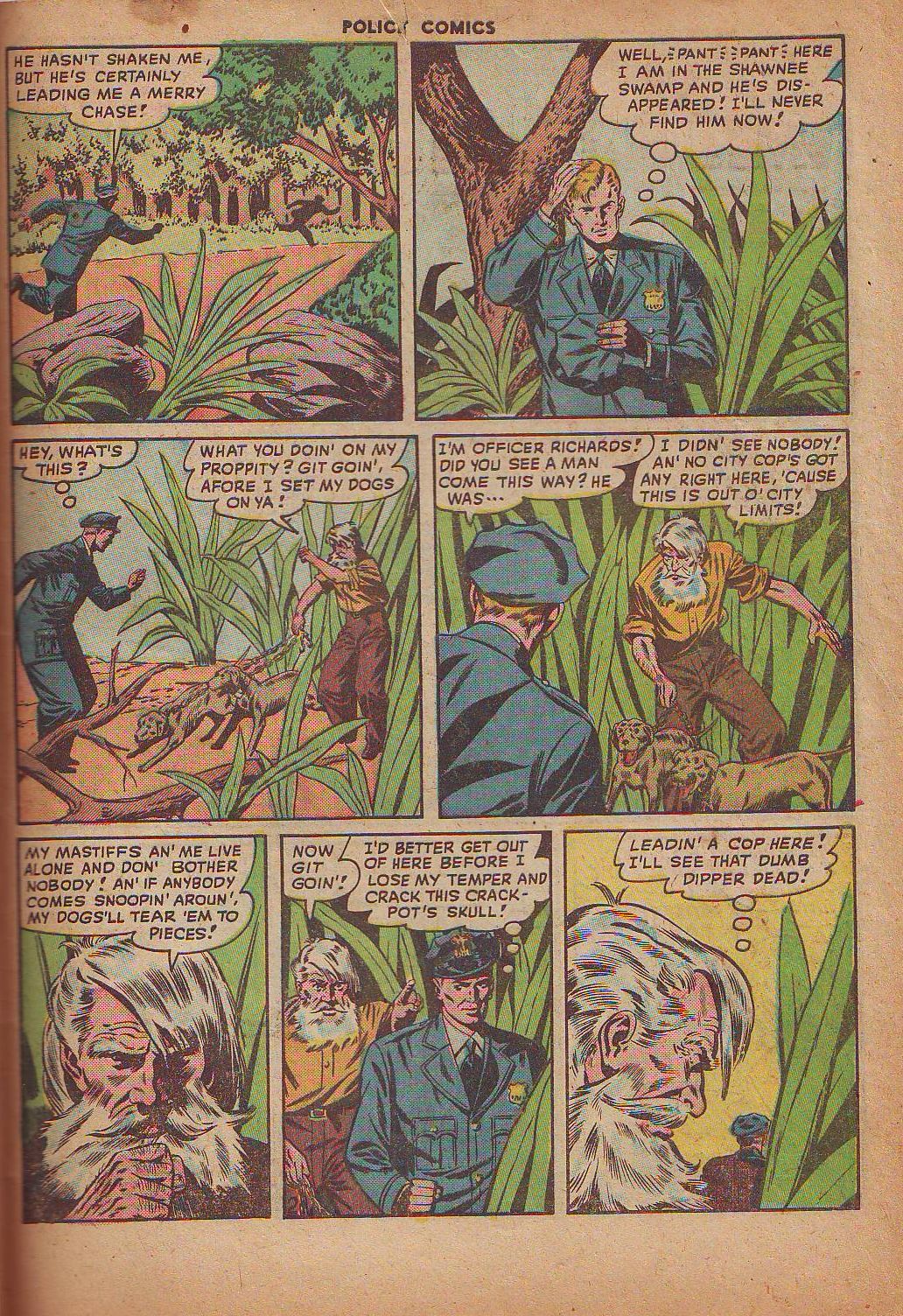 Read online Police Comics comic -  Issue #85 - 43