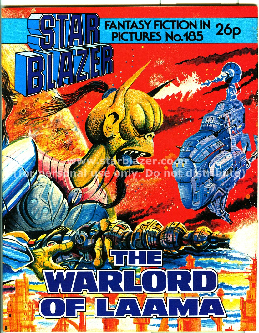 Read online Starblazer comic -  Issue #185 - 2