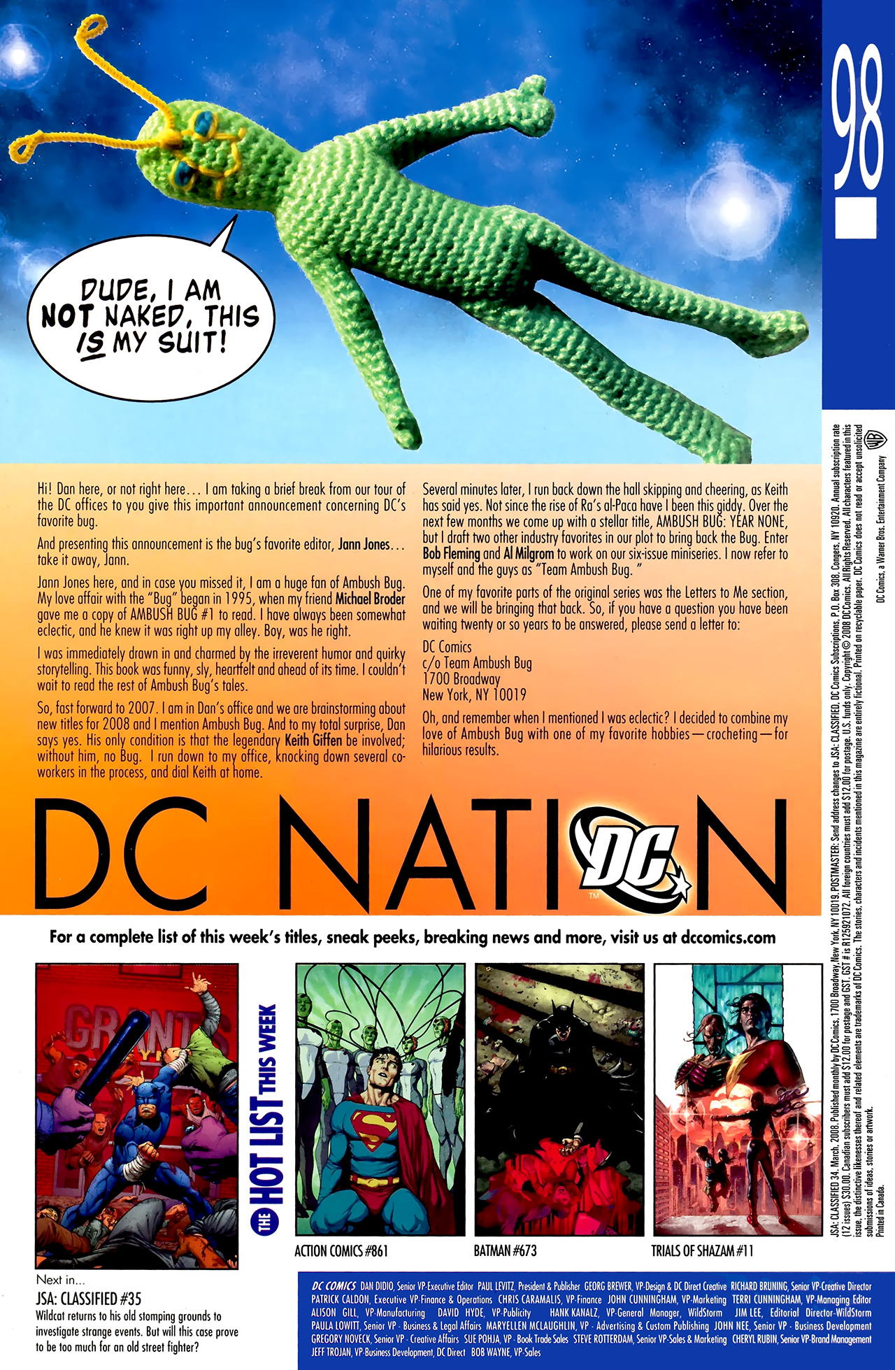 Read online JSA: Classified comic -  Issue #34 - 24