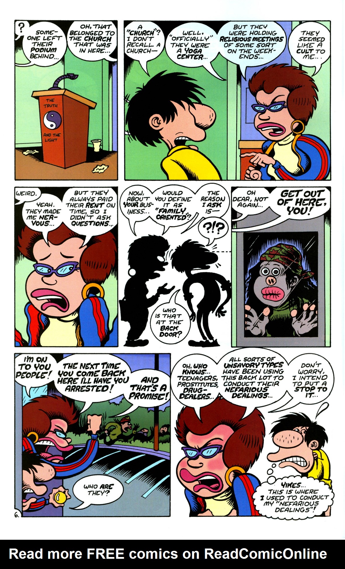 Read online Hate comic -  Issue # _Annual 3 - 7