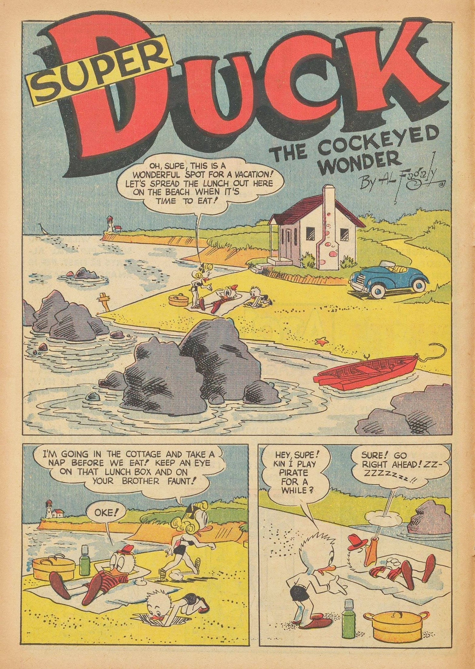 Read online Super Duck Comics comic -  Issue #14 - 12