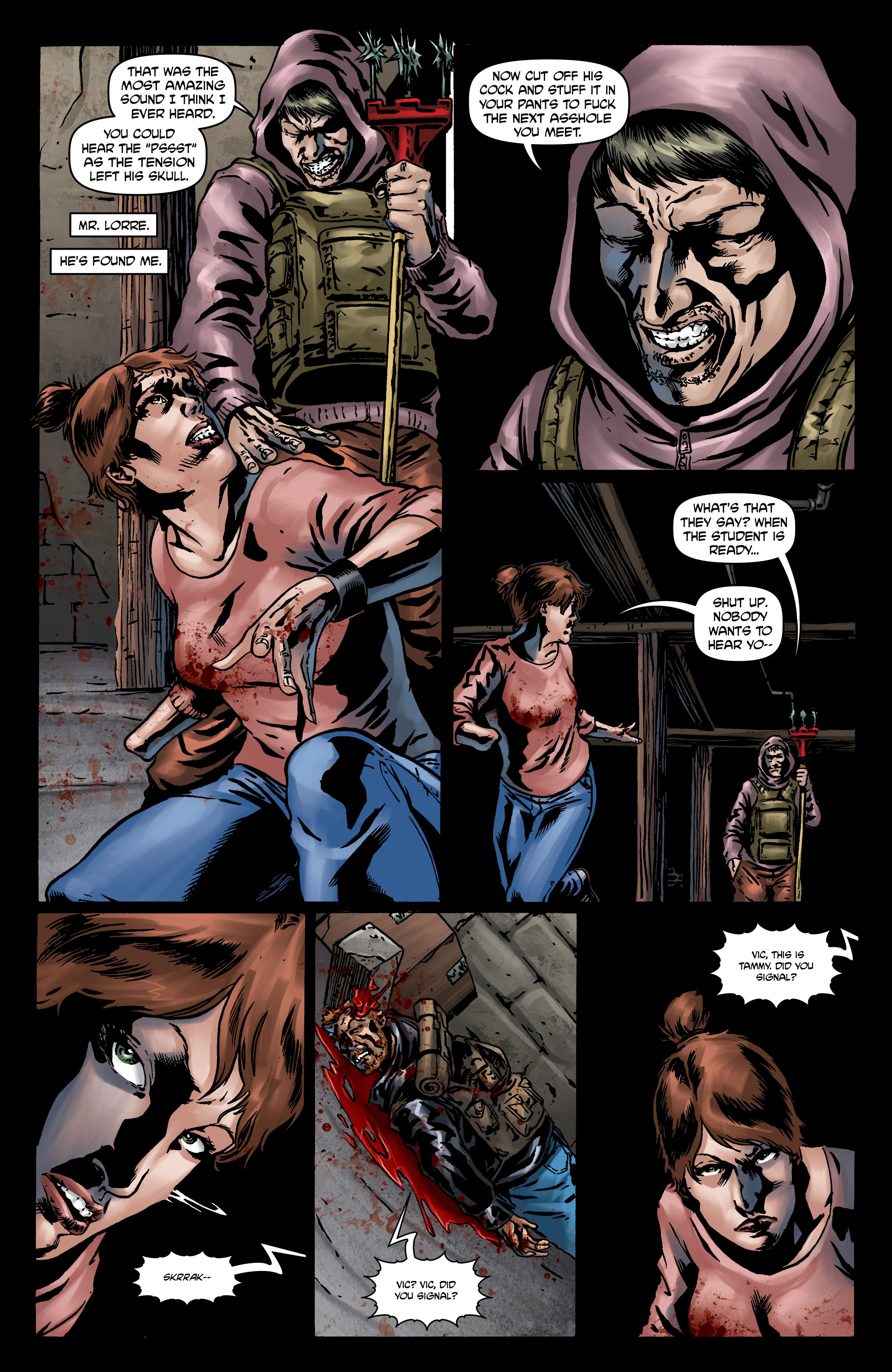 Read online Crossed: Badlands comic -  Issue #34 - 21