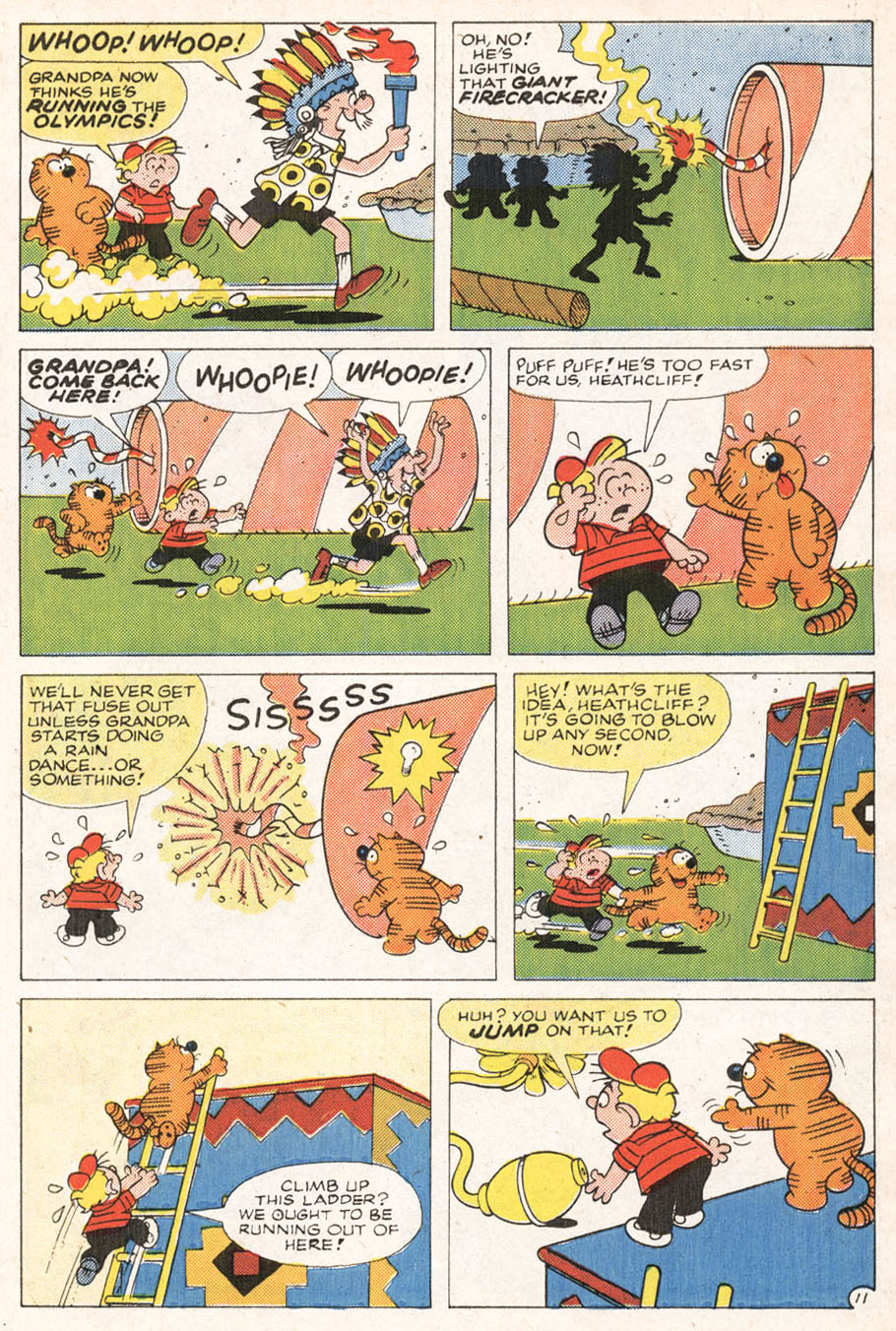 Read online Heathcliff comic -  Issue #14 - 17