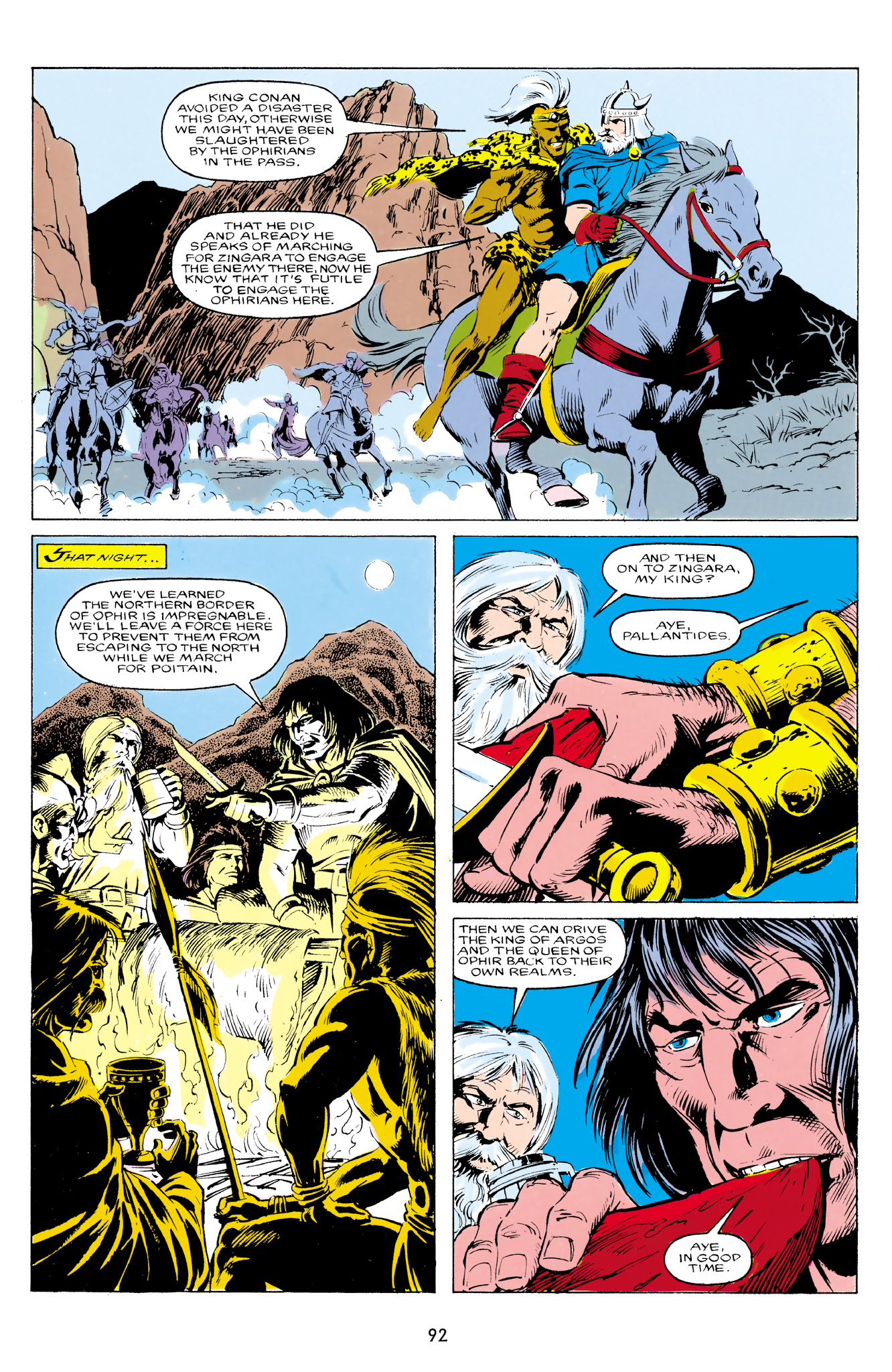 Read online The Chronicles of King Conan comic -  Issue # TPB 8 (Part 1) - 91