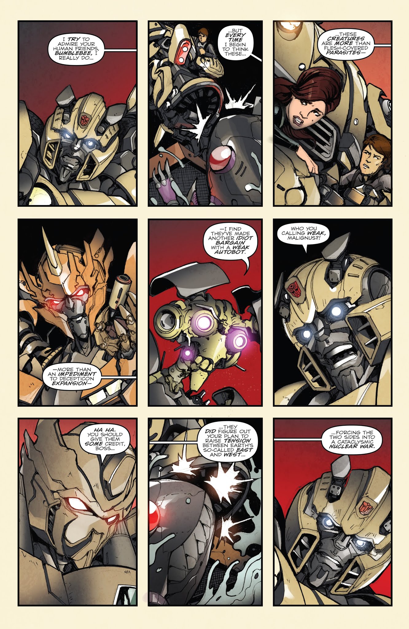 Read online Transformers: Bumblebee Movie Prequel comic -  Issue #4 - 3