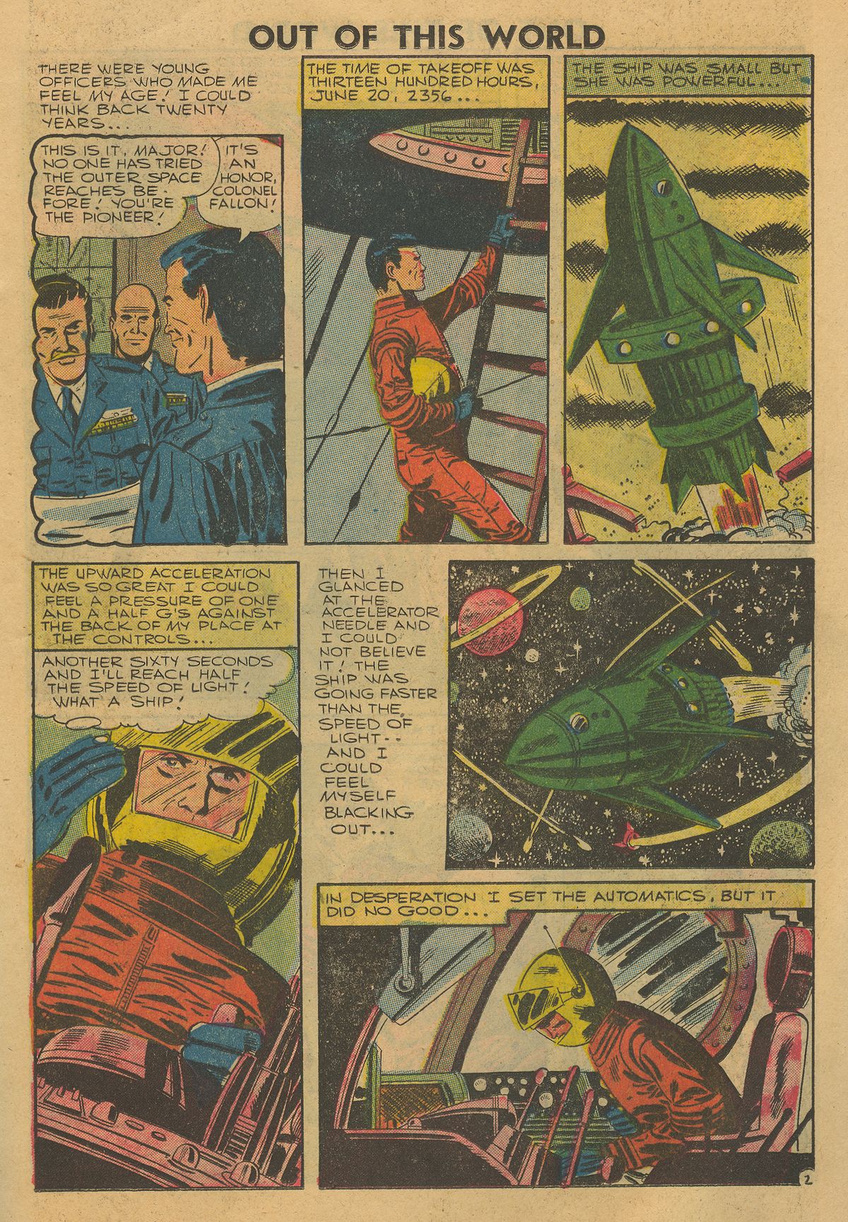 Read online Out of this World comic -  Issue #1 - 13