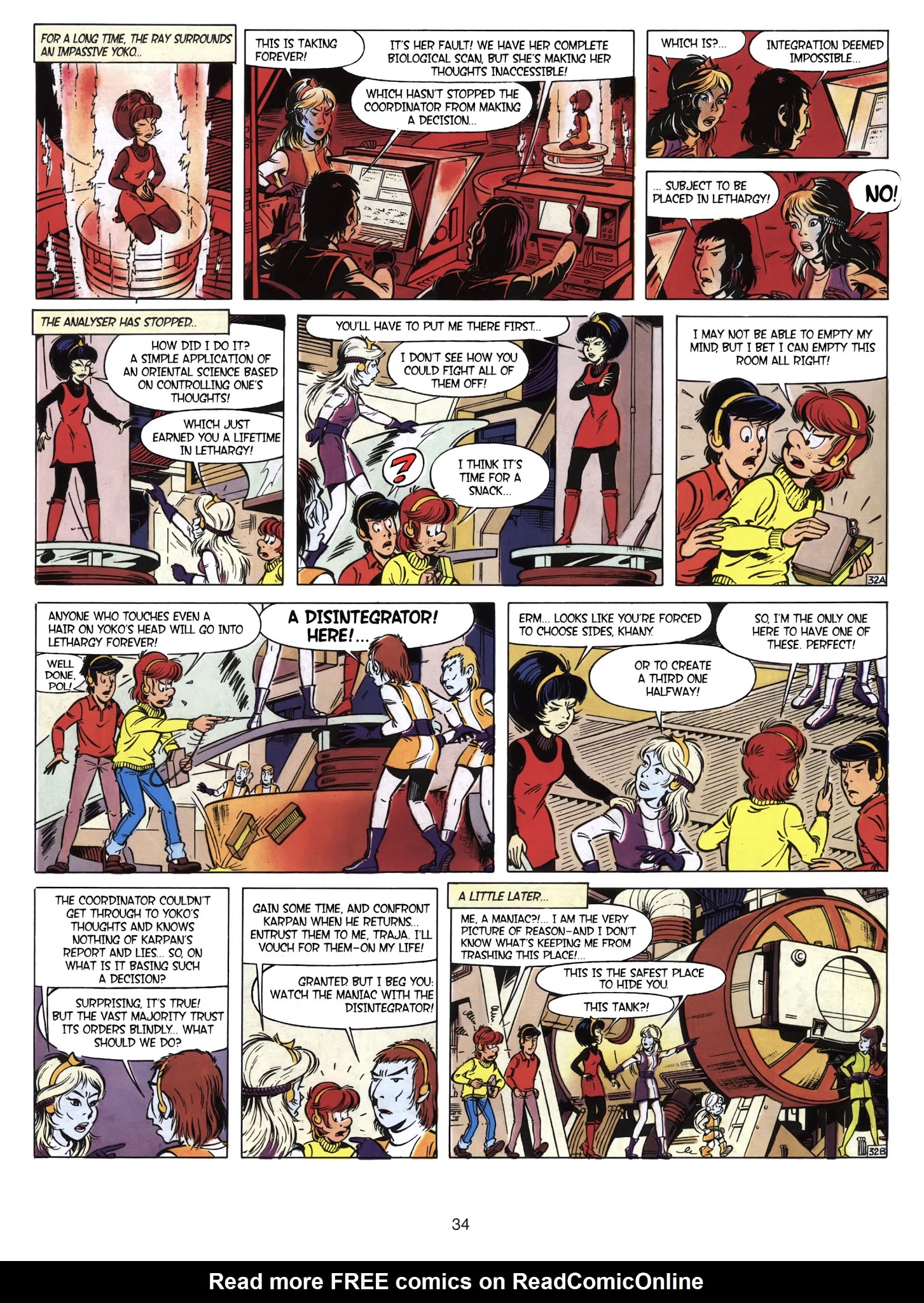 Read online Yoko Tsuno comic -  Issue #7 - 36