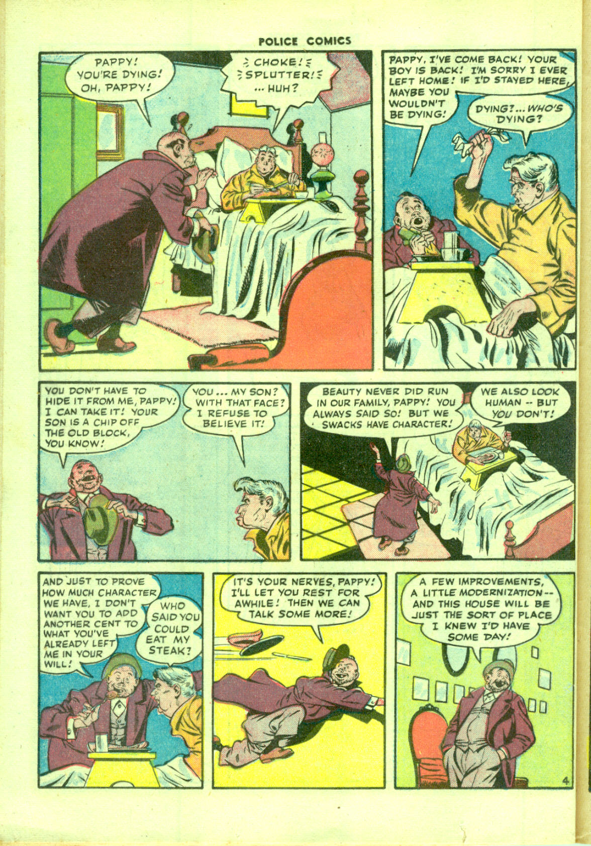 Read online Police Comics comic -  Issue #73 - 36