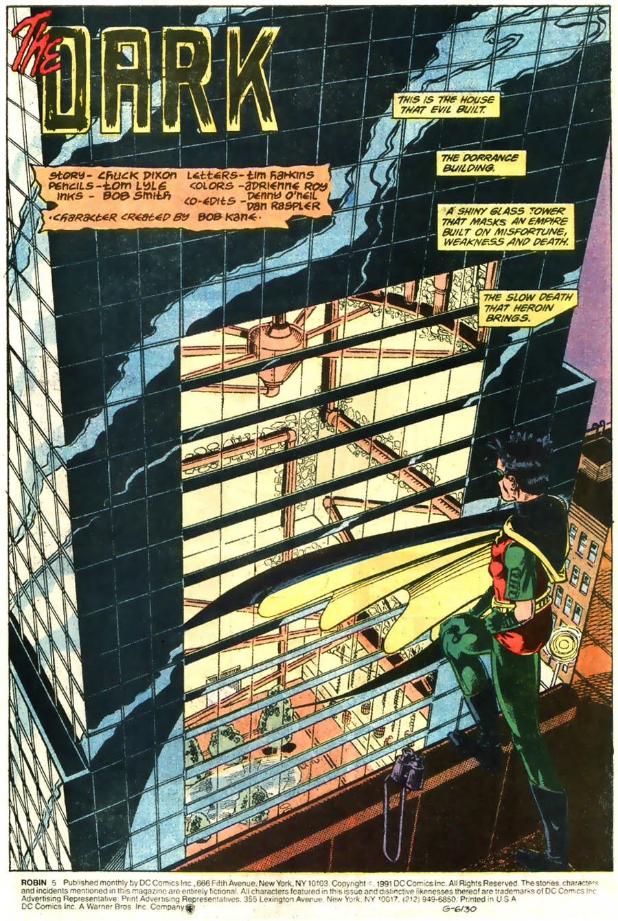 Read online Robin (1991) comic -  Issue #5 - 2