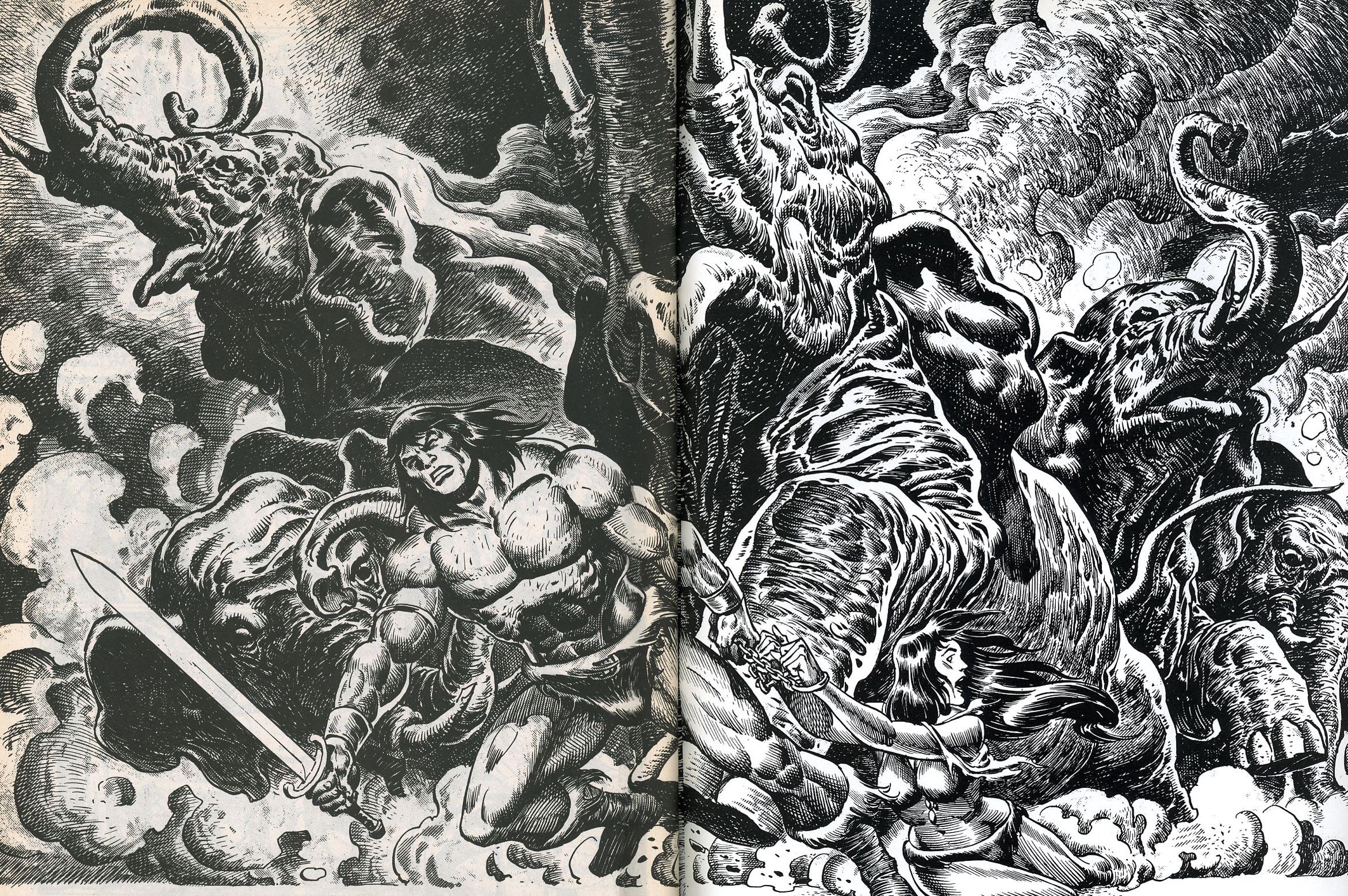 Read online The Savage Sword Of Conan comic -  Issue #129 - 64