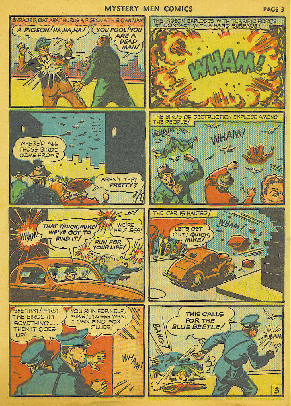 Read online Mystery Men Comics comic -  Issue #23 - 5