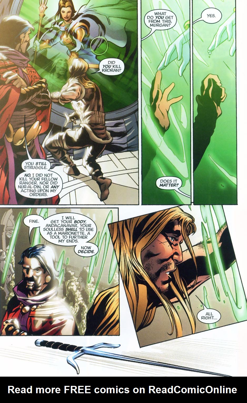 Read online R.A. Salvatore's DemonWars: Eye for an Eye comic -  Issue #4 - 18