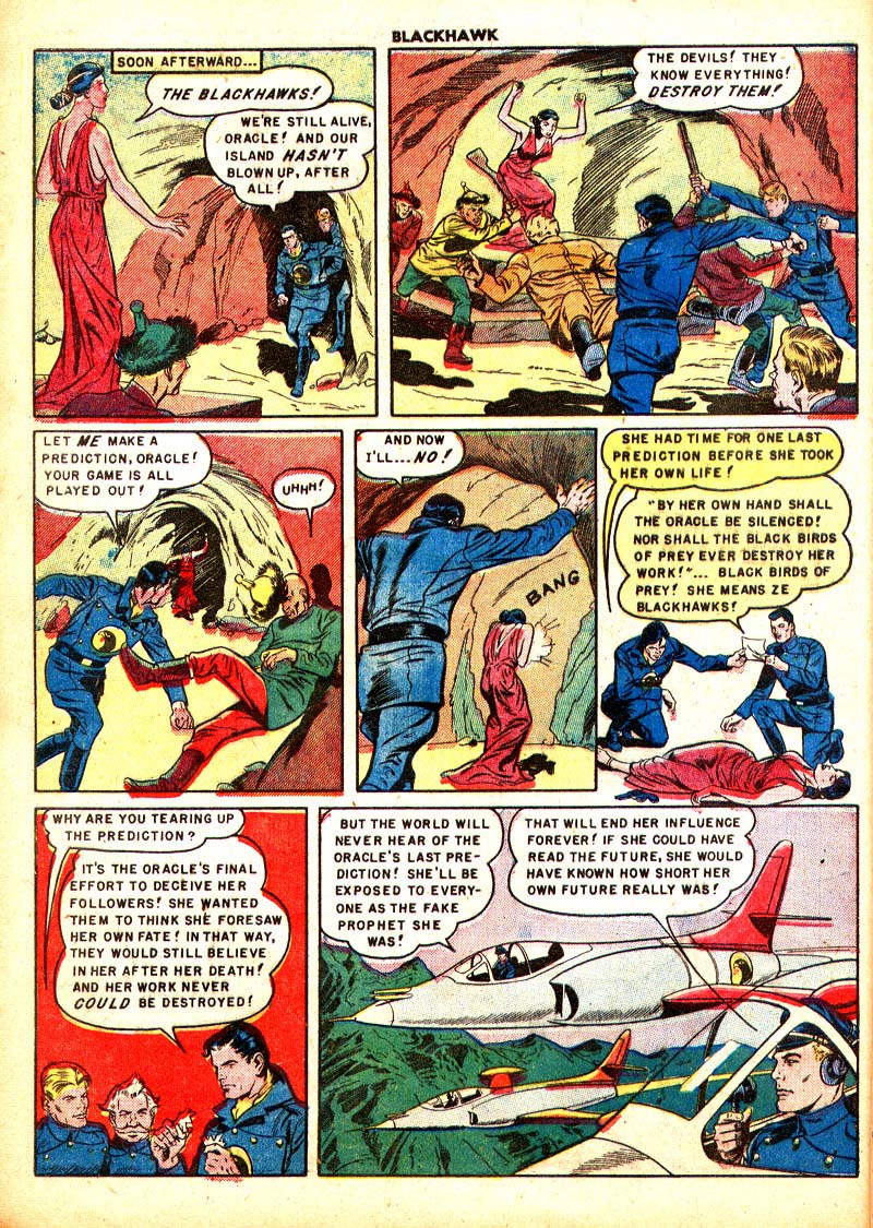 Read online Blackhawk (1957) comic -  Issue #32 - 10