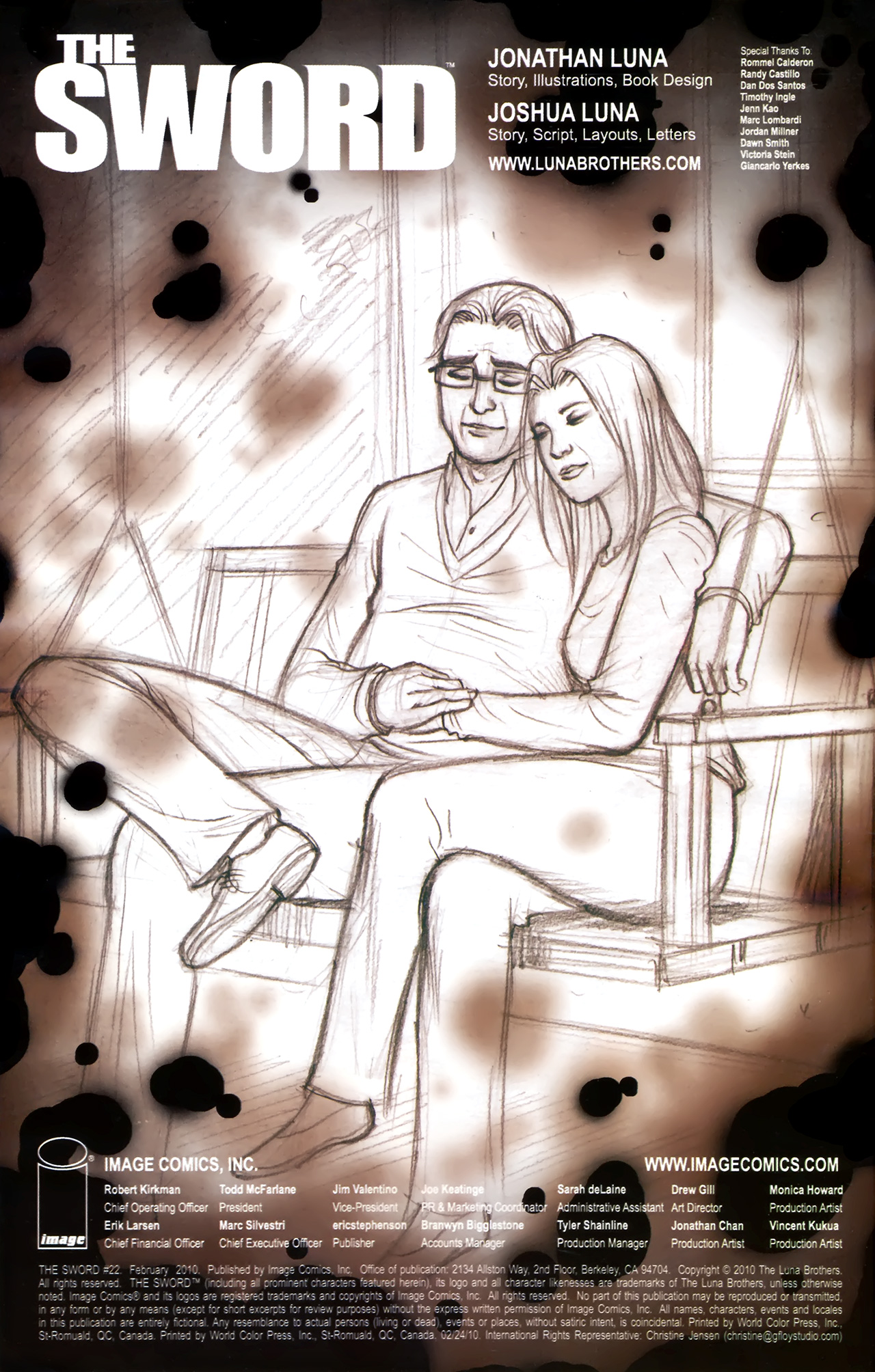 Read online The Sword comic -  Issue #22 - 2